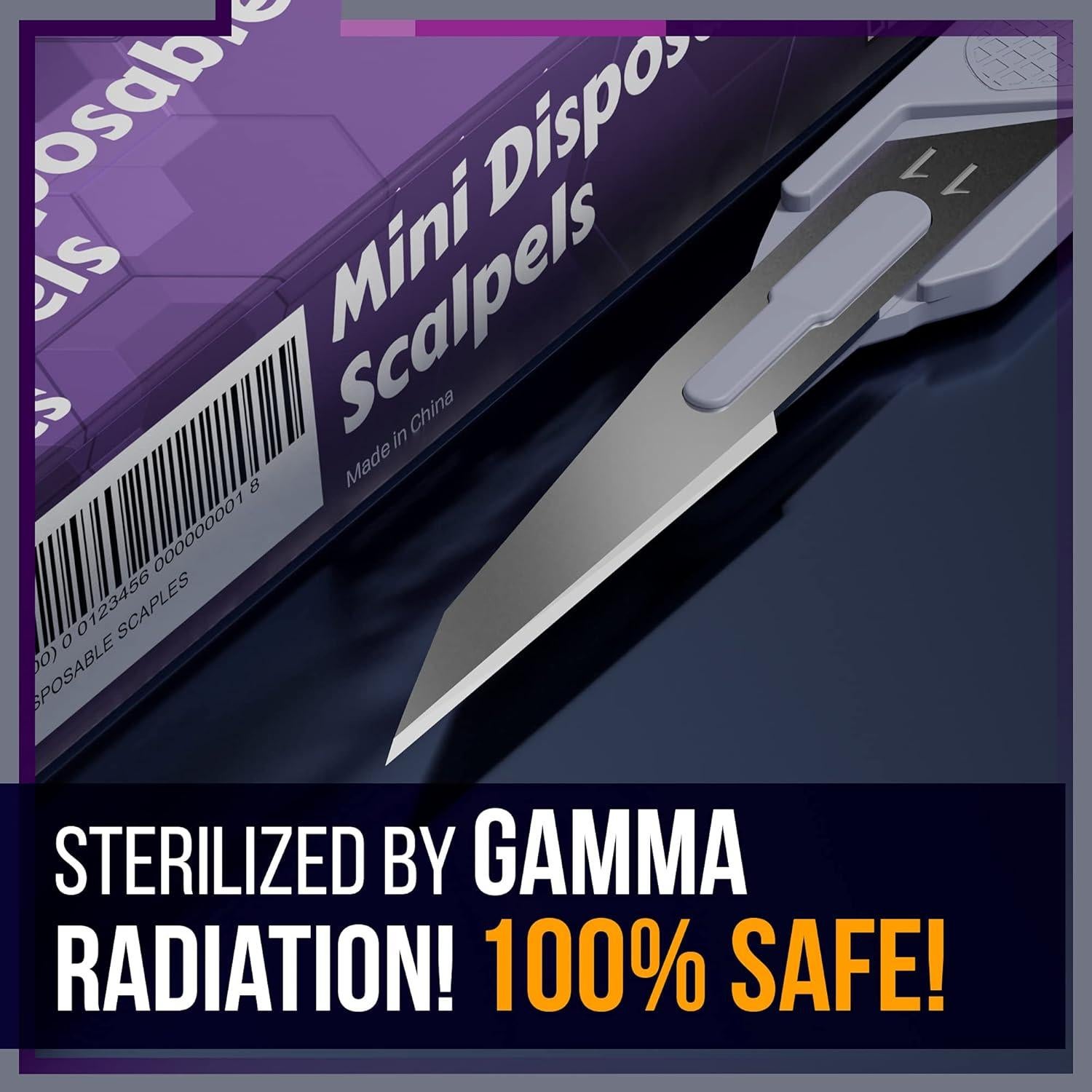 Cuchillas Quirúrgicas Desechables MyMed #11 - Paquete de 25