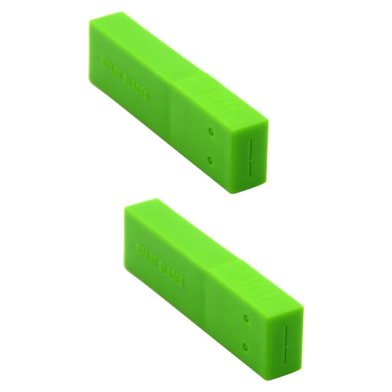 Caja de Almacenamiento de Desechos DOITOOL Verde 2 Pcs 9x2.5cm