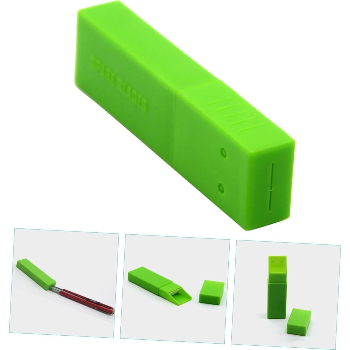 Caja de Almacenamiento de Desechos DOITOOL Verde 2 Pcs 9x2.5cm