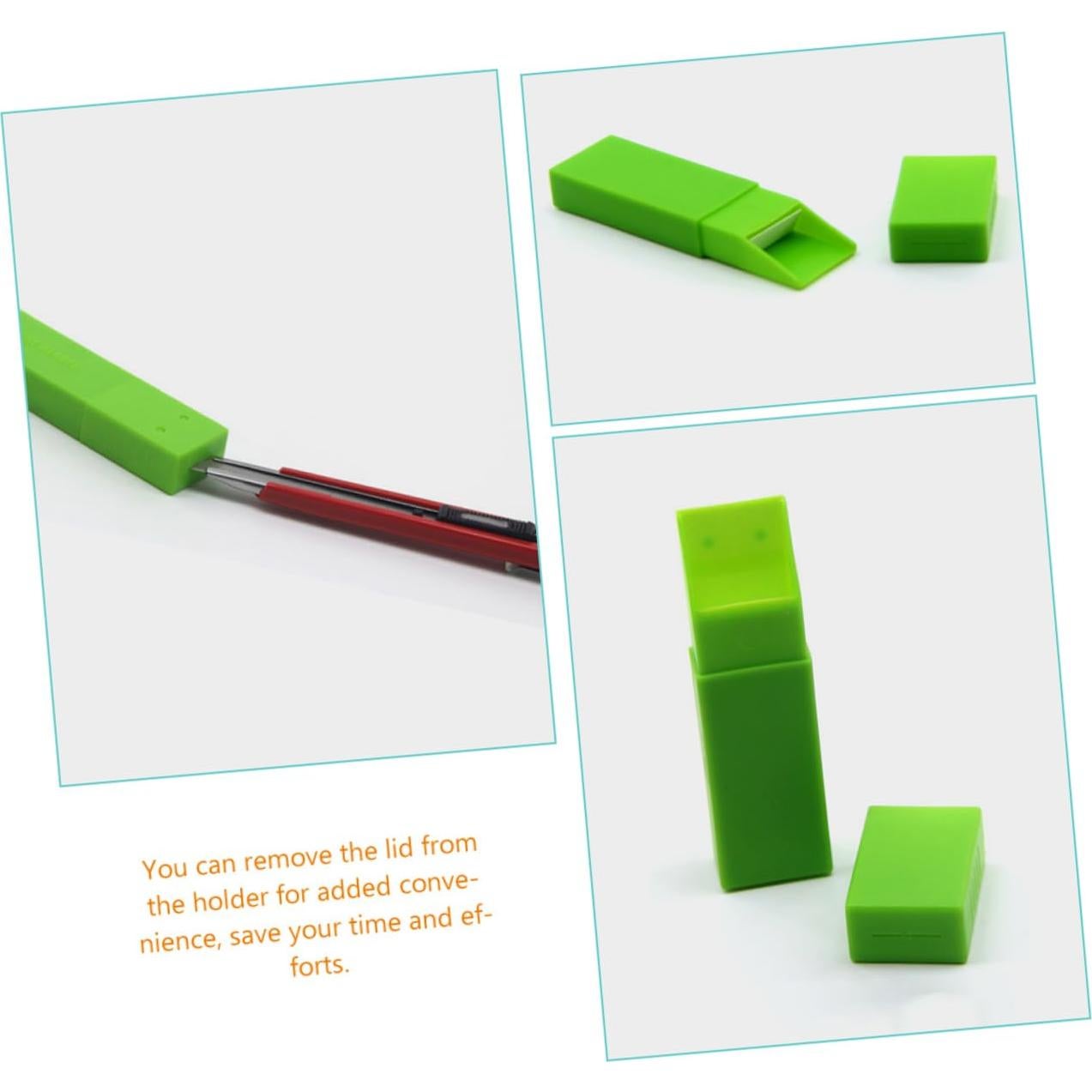 Caja de Almacenamiento de Desechos DOITOOL Verde 2 Pcs 9x2.5cm