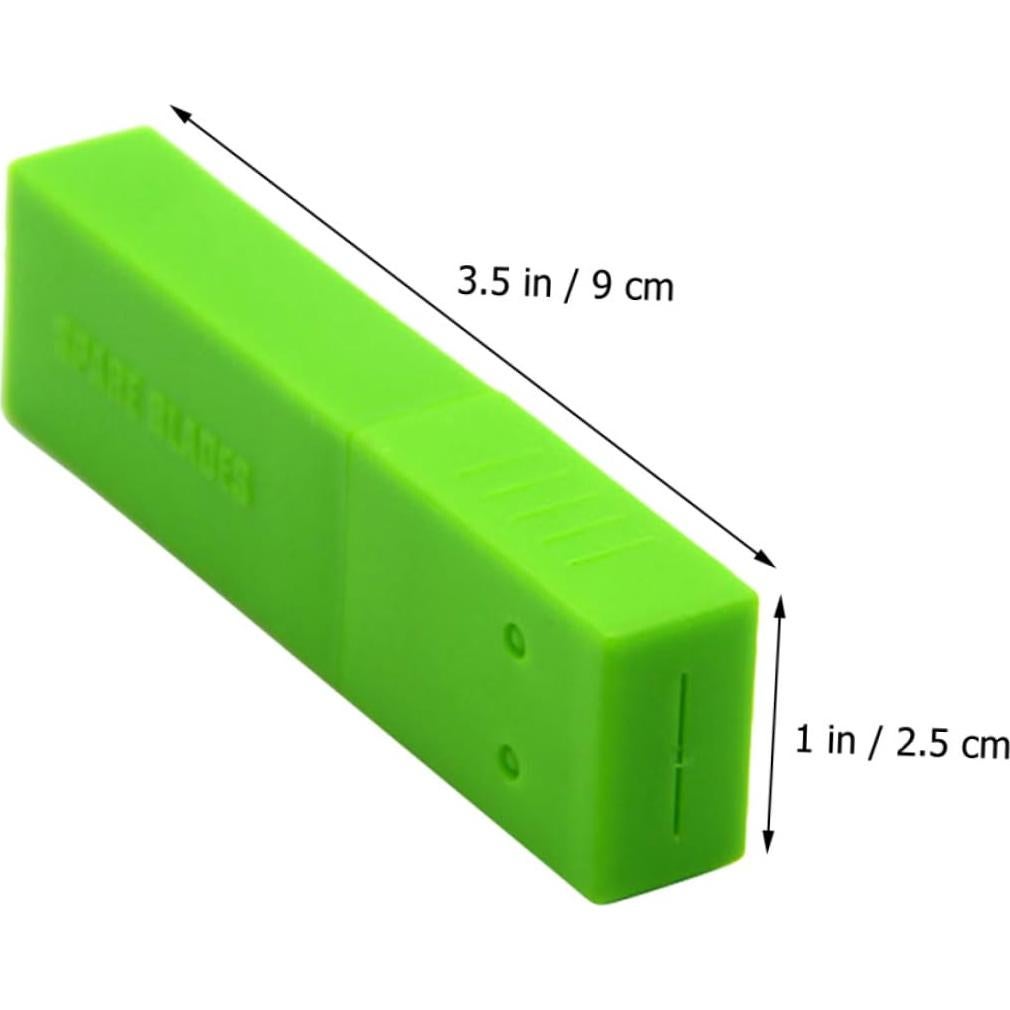 Caja de Almacenamiento de Desechos DOITOOL Verde 2 Pcs 9x2.5cm