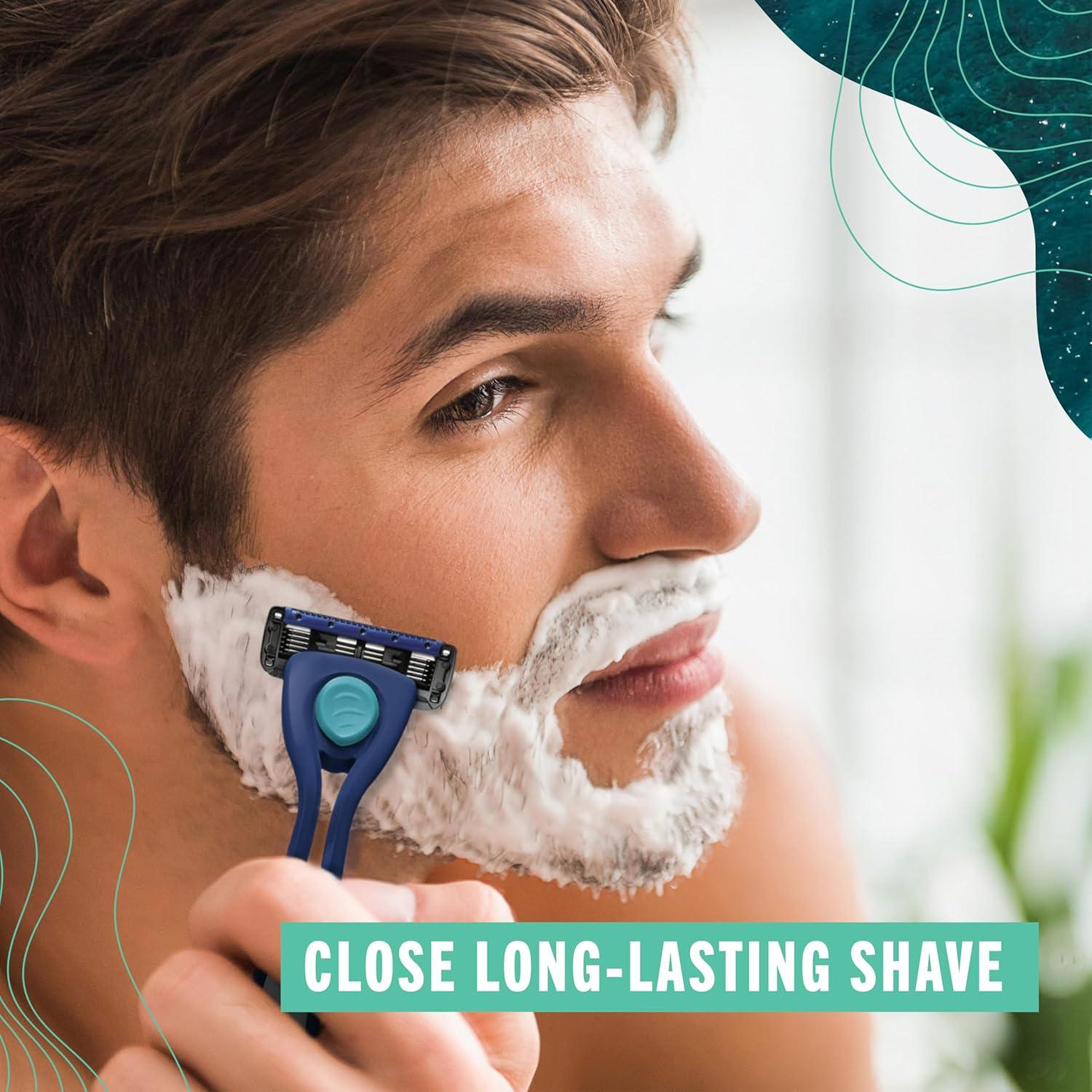 Afeitadora Preserve POPi Shave 5 Cuchillas Verde Neptuno