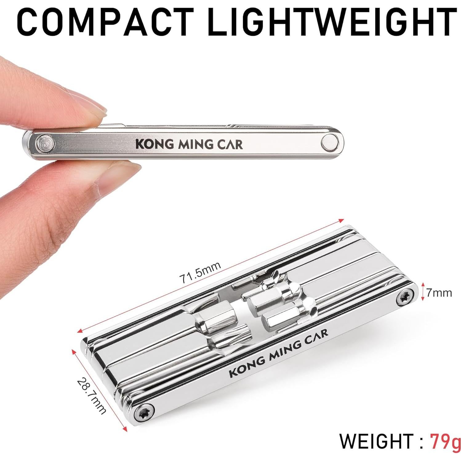 Kit de Herramientas para Bicicleta KONG MING CAR 8 en 1