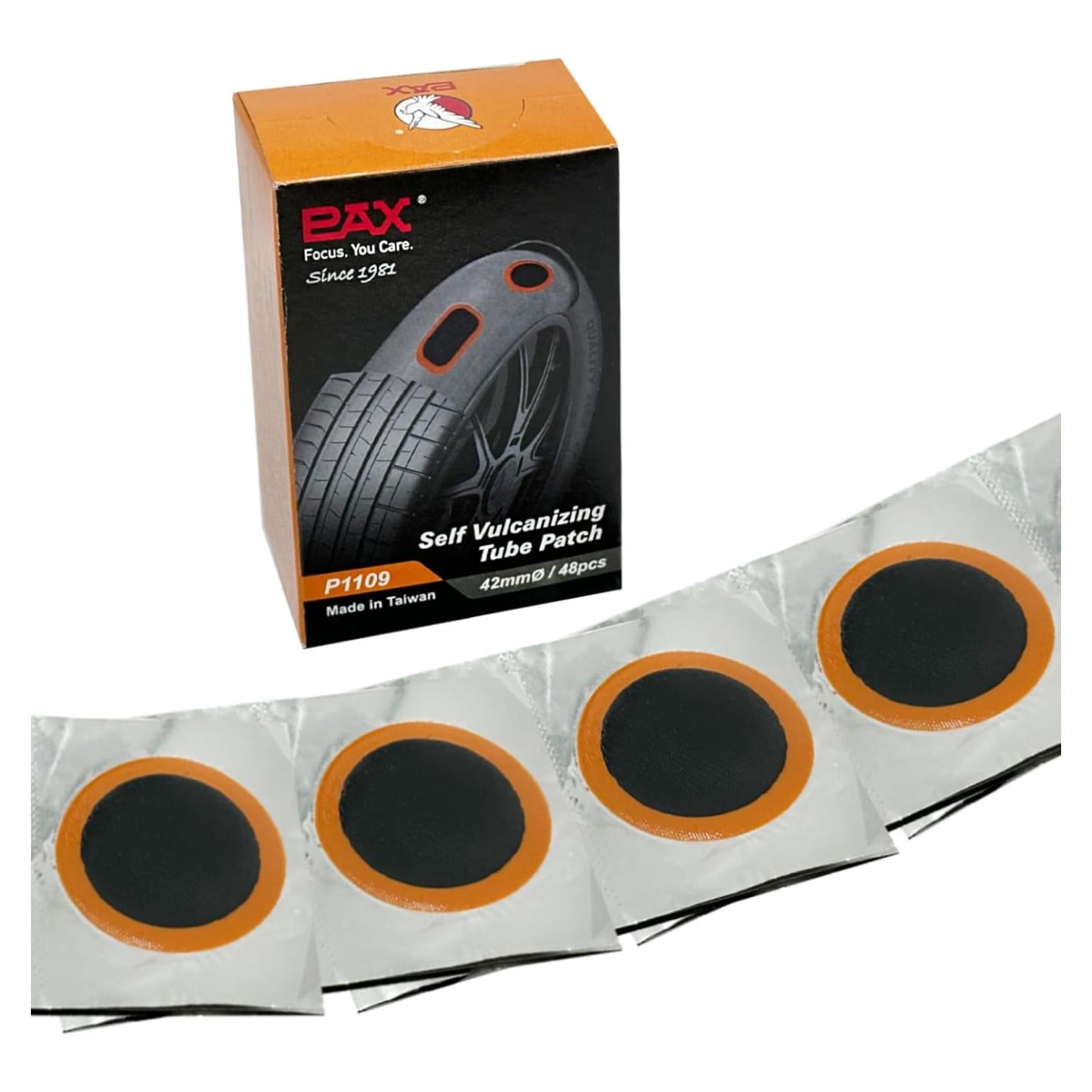 Parches de Tubo Interior PAX 42mm - 48 Pcs para Neumáticos