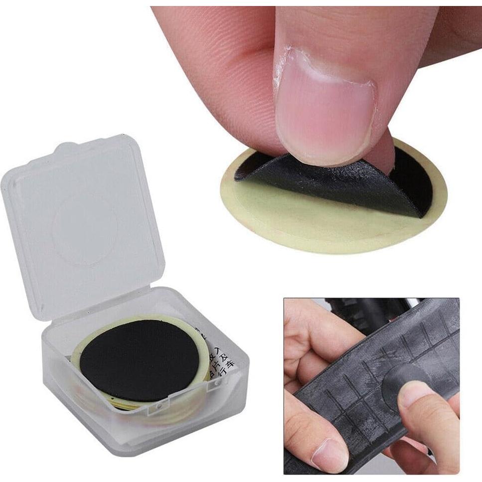 Kit de Parche para Neumáticos de Bicicleta Seadiquiet 24 Piezas