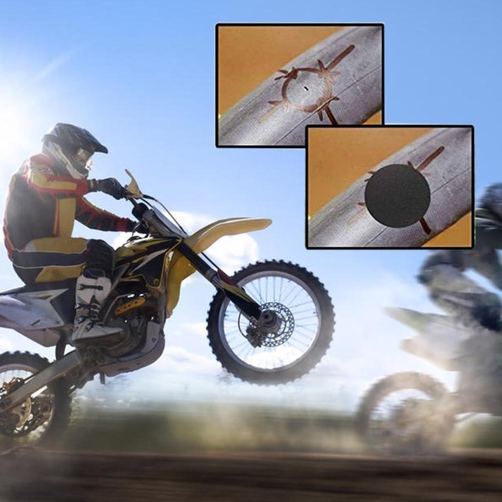 Kit de Parche para Neumáticos de Bicicleta Seadiquiet 24 Piezas