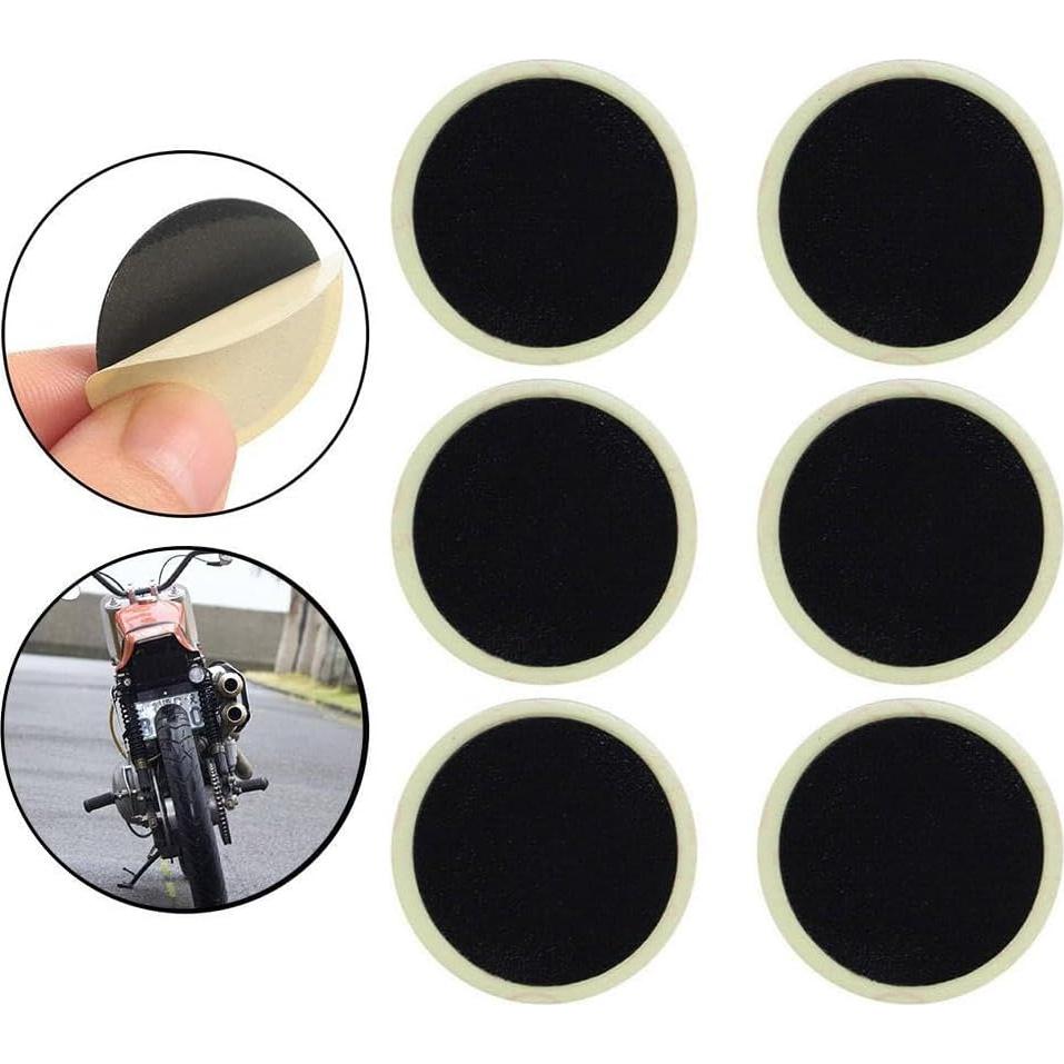 Kit de Parche para Neumáticos de Bicicleta Seadiquiet 24 Piezas