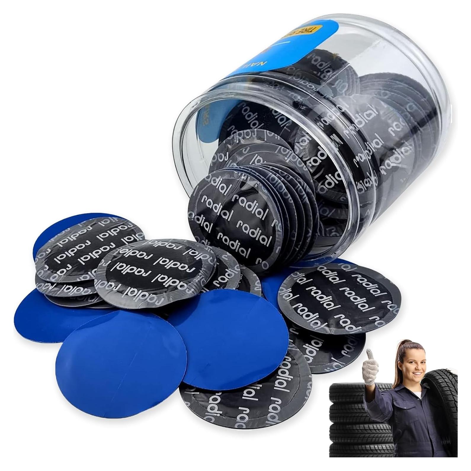 Kit de Reparación de Neumáticos BONFQERT 80 Pcs 6cm