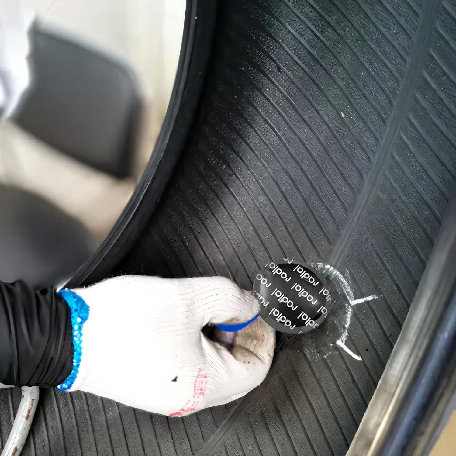 Kit de Reparación de Neumáticos BONFQERT 80 Pcs 6cm