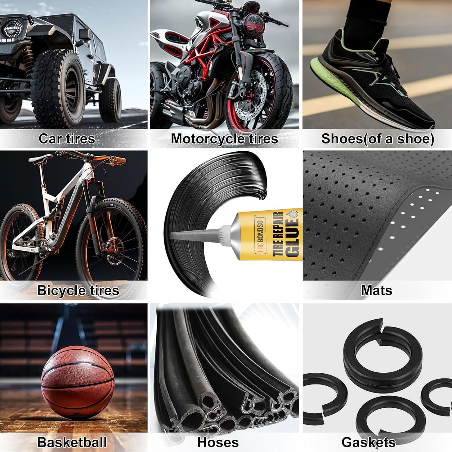 Pegamento para Reparación de Neumáticos LOCBONDSO 50g