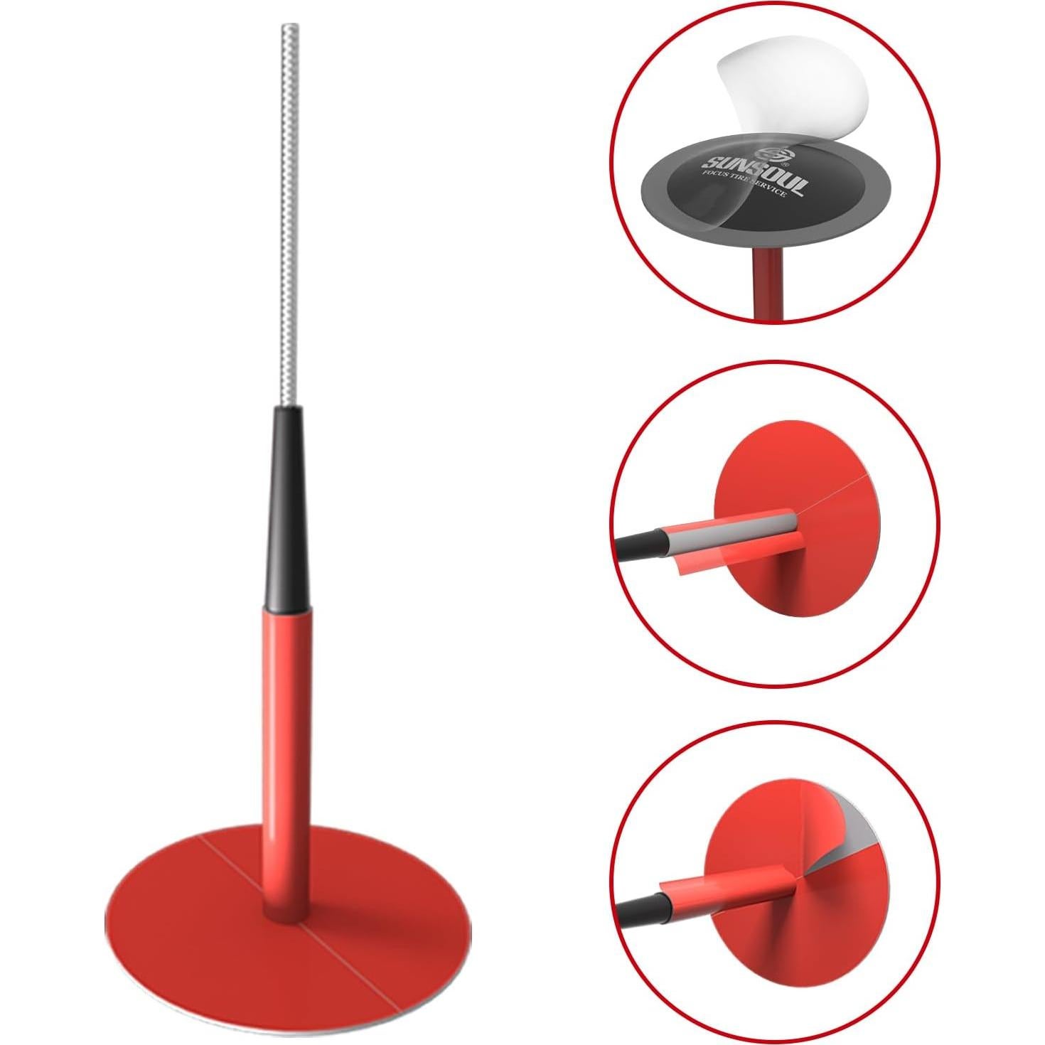 Kit de Reparación de Neumáticos SUNSOUL 24 Piezas 0.76x5.08cm