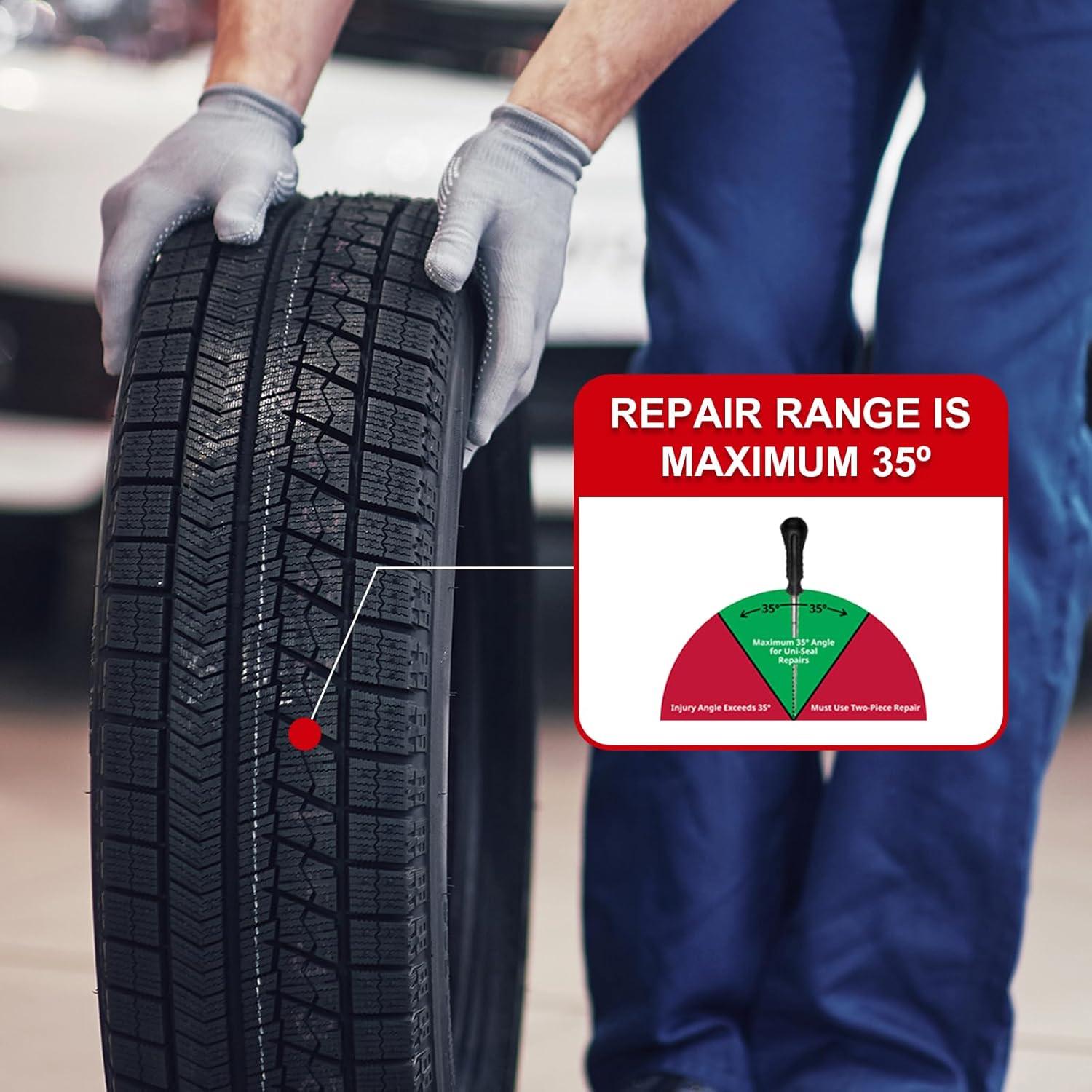 Kit de Reparación de Neumáticos SUNSOUL 24 Piezas 0.76x5.08cm