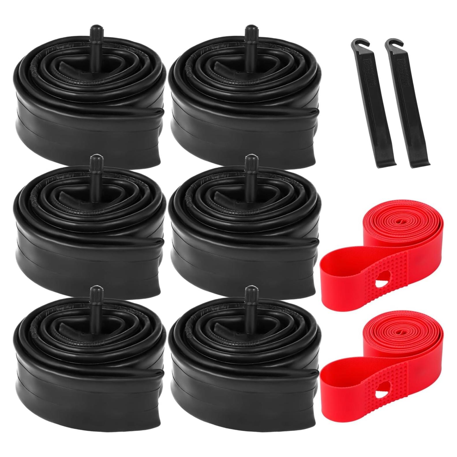 Cámaras de Aire Yeesport 20/24/26" x 1.75-2.125" MTB 6 Pack