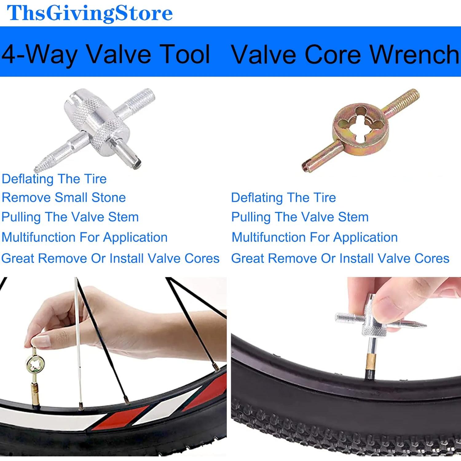 Kit de Reparación de Neumáticos 70 Piezas ThsGivingStore