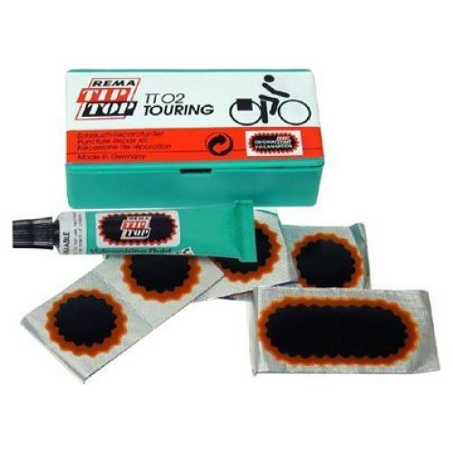 Kit de Reparación de Bicicleta Rema TT Grande - 6 Parches y Pegamento