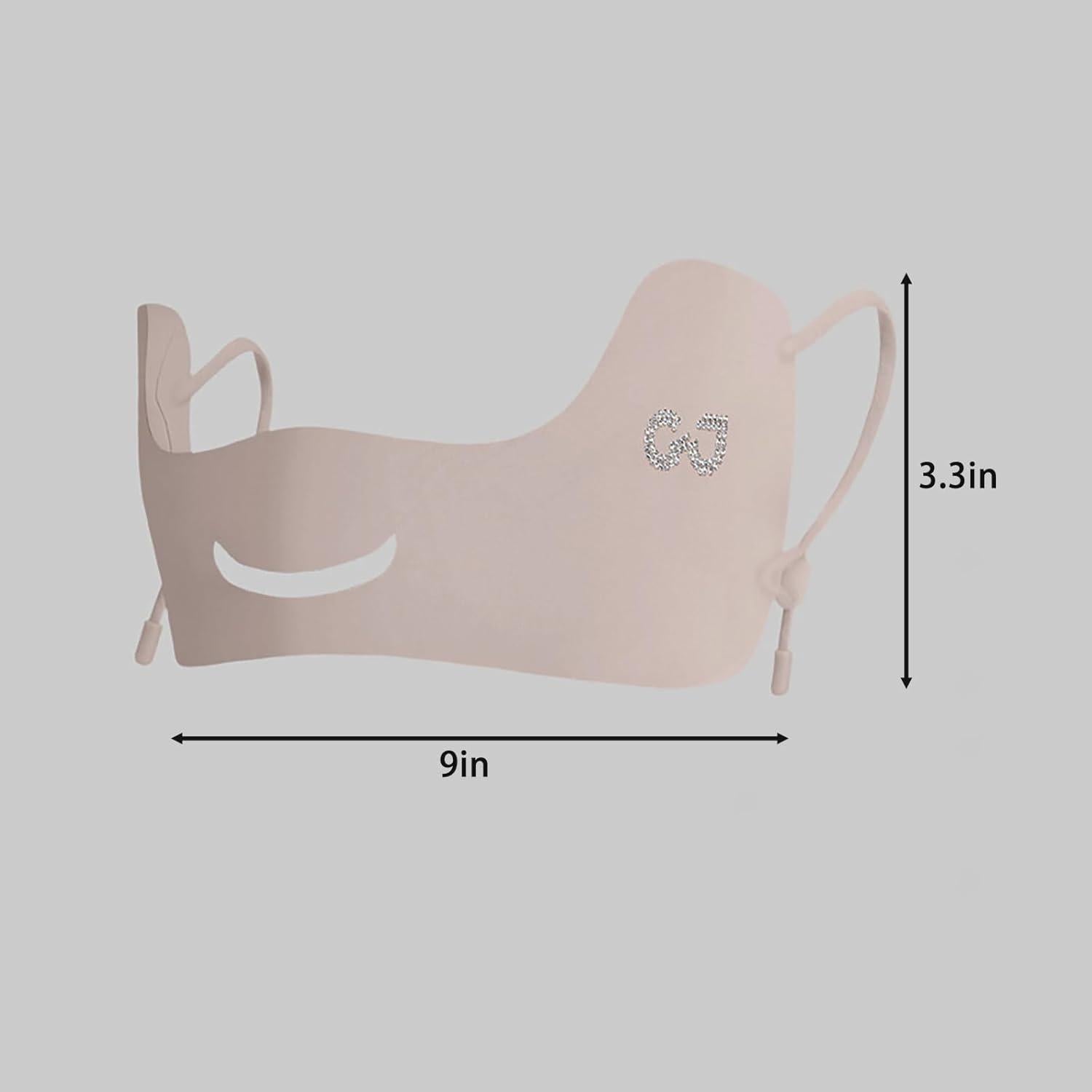 Máscara Facial UPF50+ LKMUPNR para Golf y Senderismo