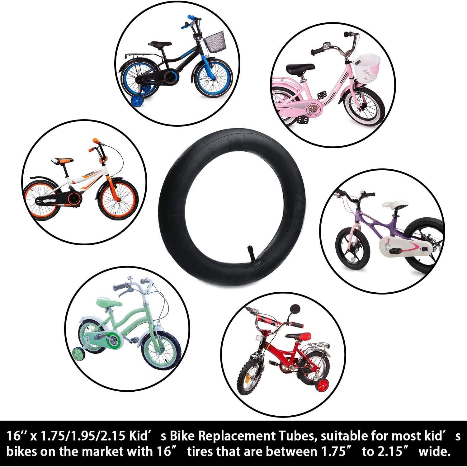 Paquete de 2 Tubos Internos 16" x 1.75-2.15 Listenman con Kit