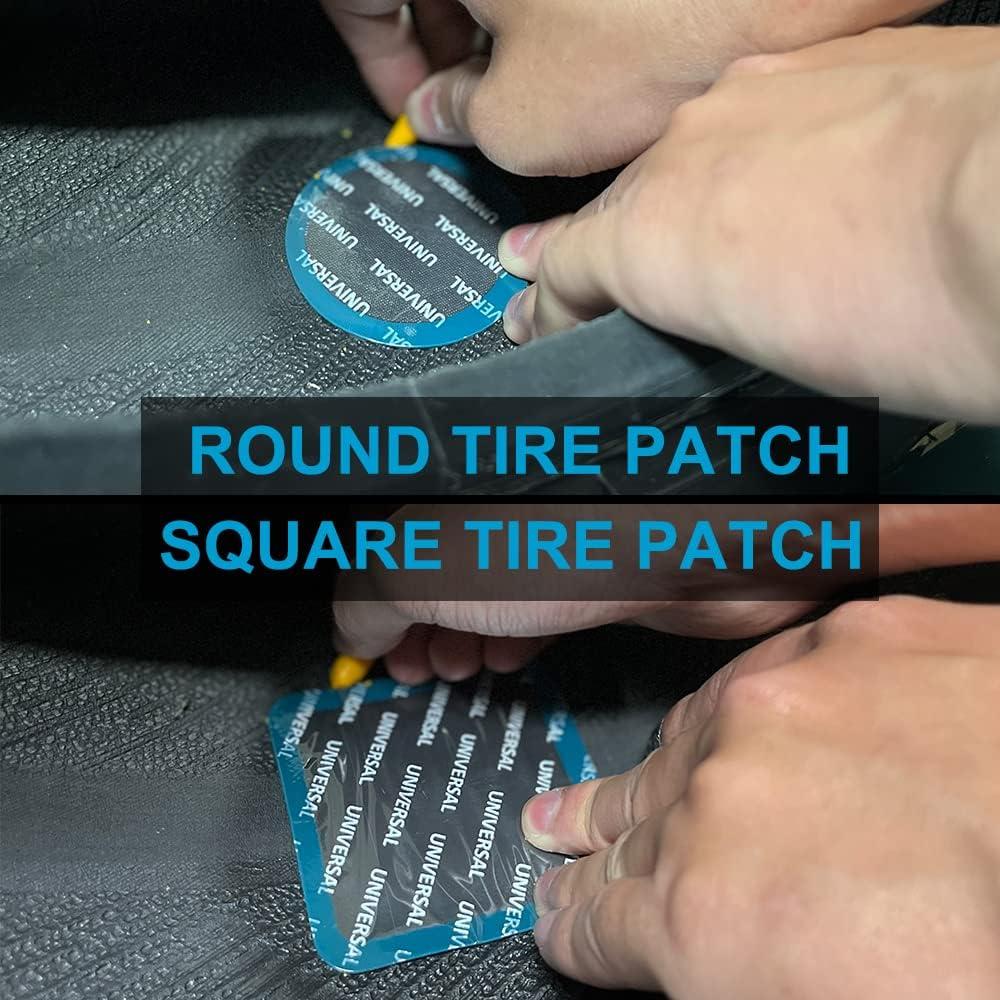 Kit de Parches de Reparación PAX 25 Pcs 60mm para Neumáticos