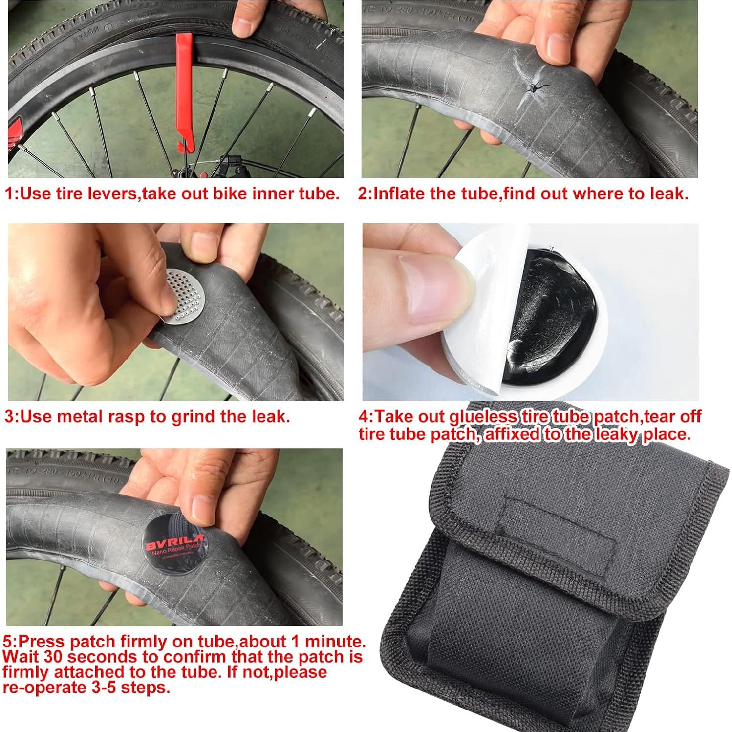 Kit de Herramientas BVRILA 15 en 1 para Bicicletas - Reparación y Mantenimiento