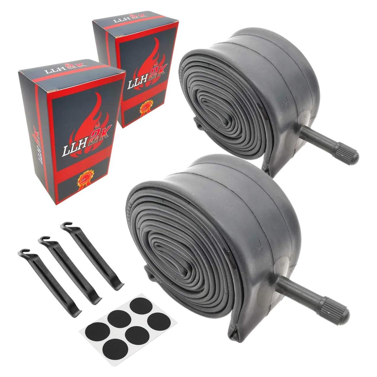 Tubo de Bicicleta 24" LLH2K + Kit de Parcheo y Palancas