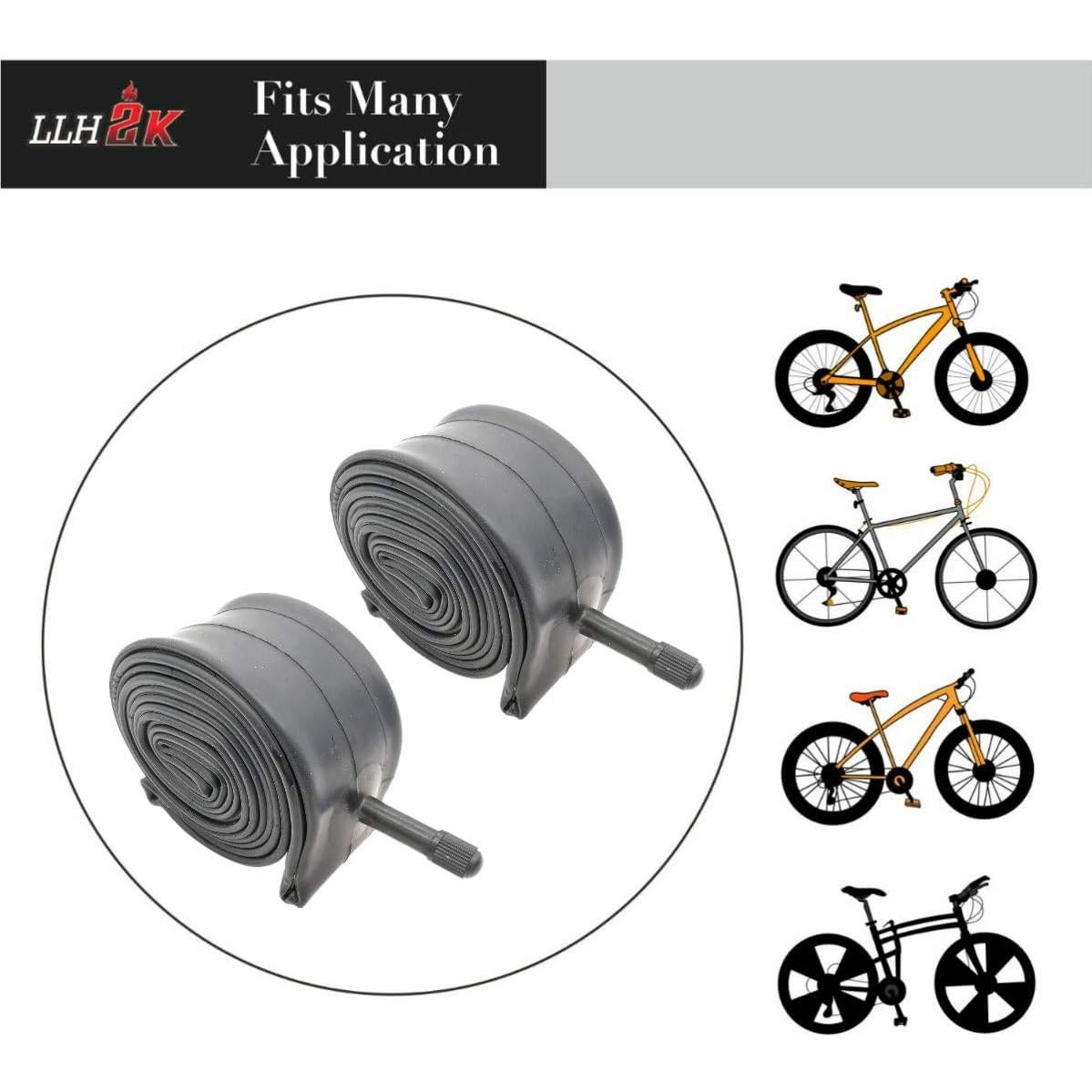 Tubo de Bicicleta 24" LLH2K + Kit de Parcheo y Palancas