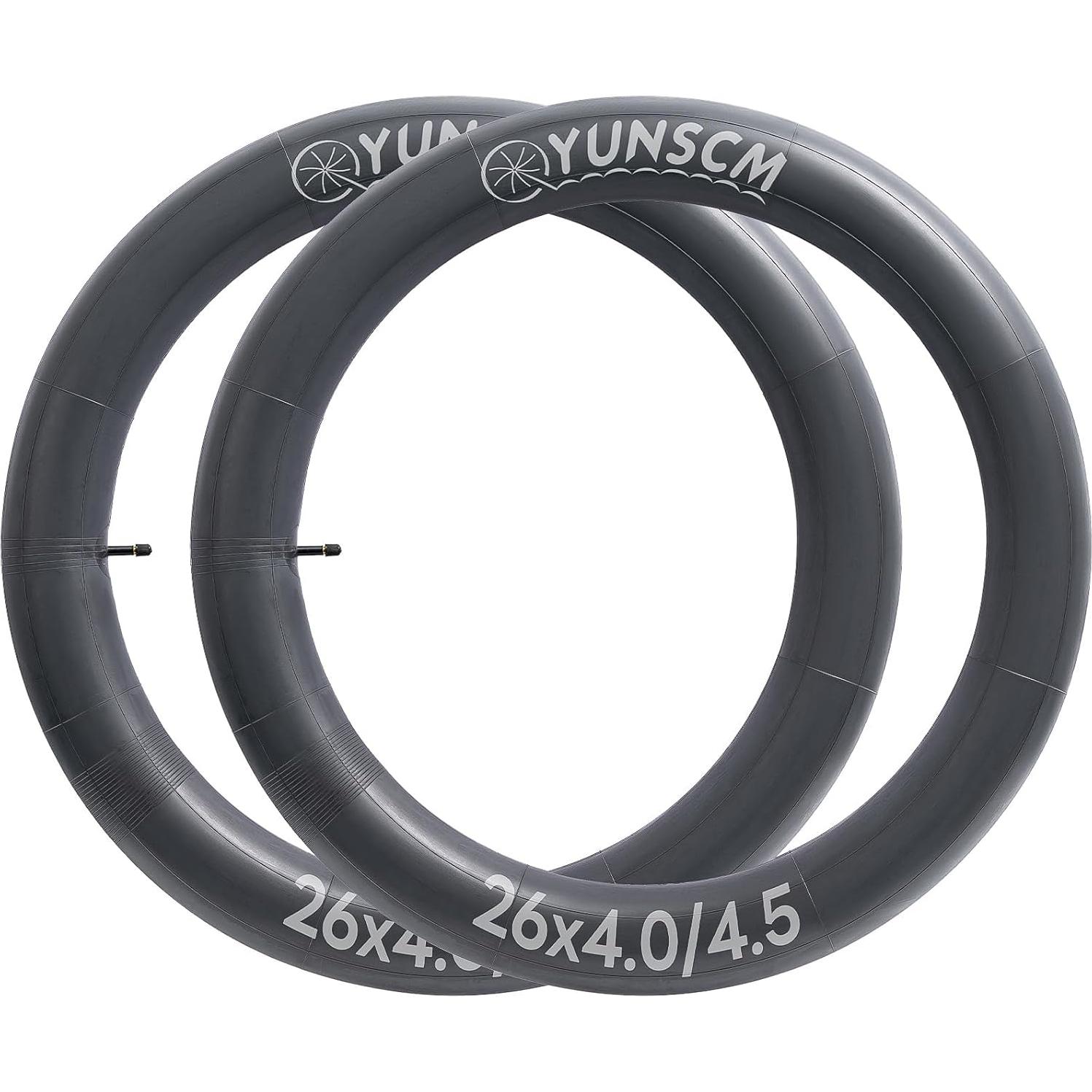 Tubo Interno de Bicicleta 26x4.0 YunSCM Válvula Schrader