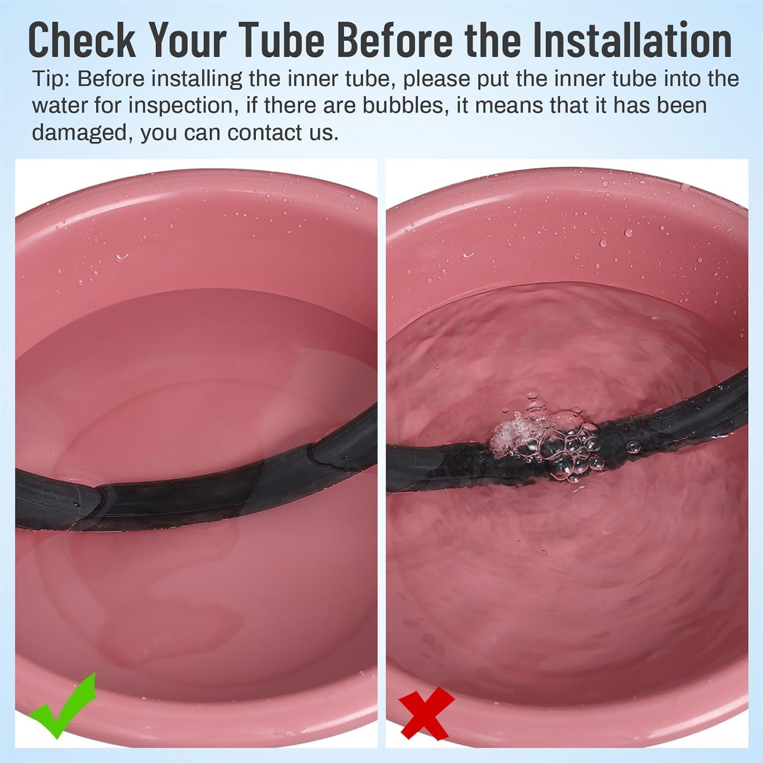 Tubo Interno de Bicicleta 26x4.0 YunSCM Válvula Schrader