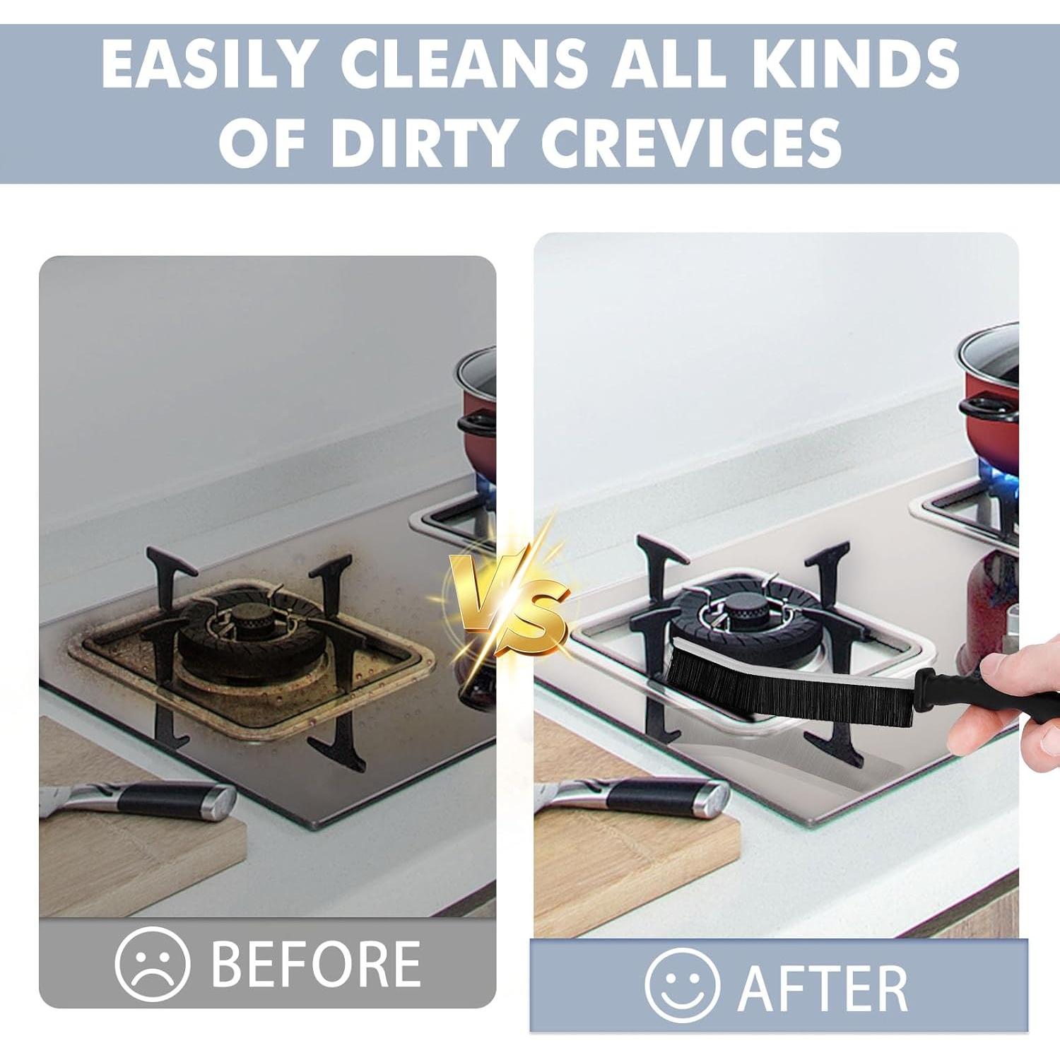 Cepillo Limpiador de Juntas smcca - 1 Cuenta, Plástico, 12.4x24.1 cm