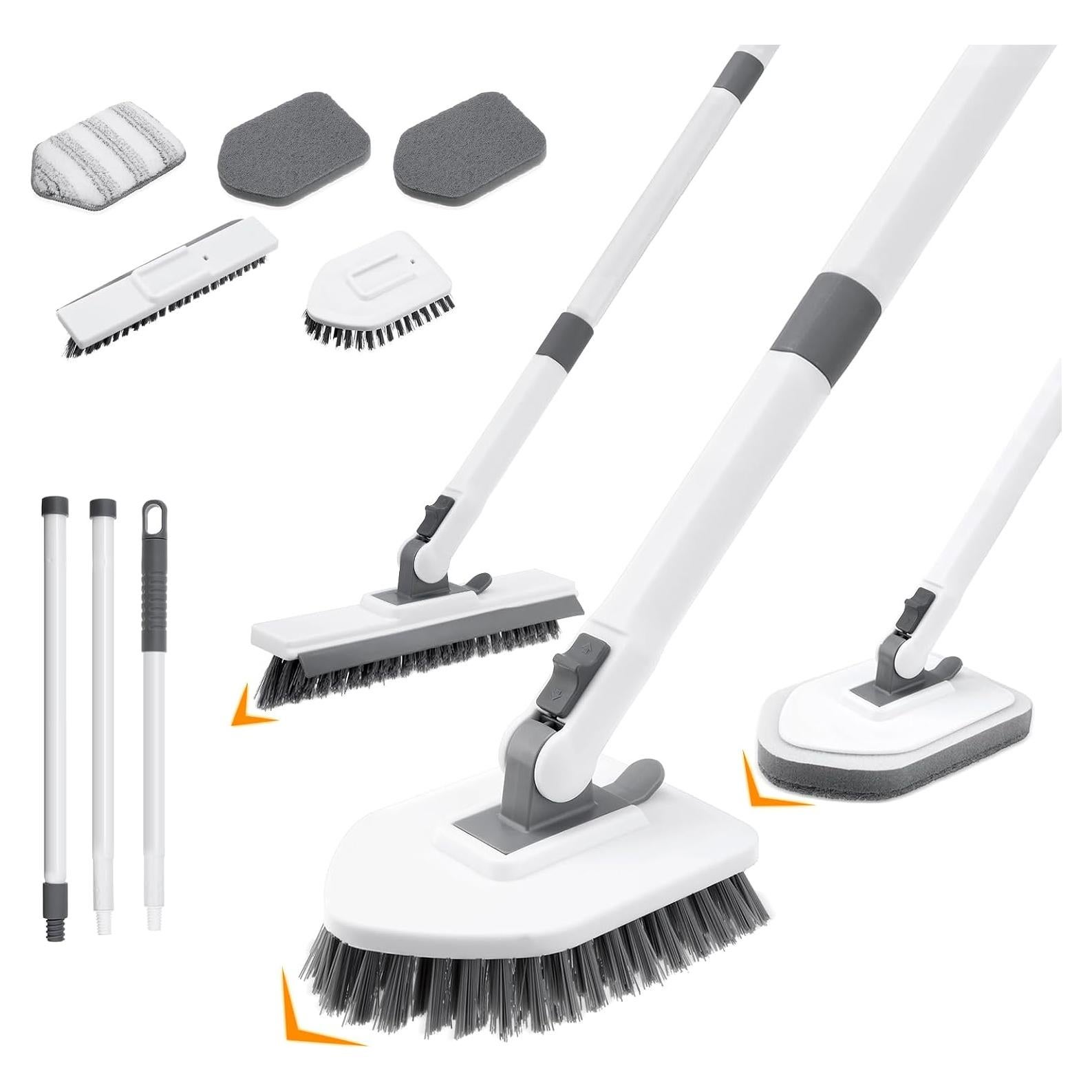 Cepillo Limpiador 4 en 1 Bestnifly para Baño y Azulejos