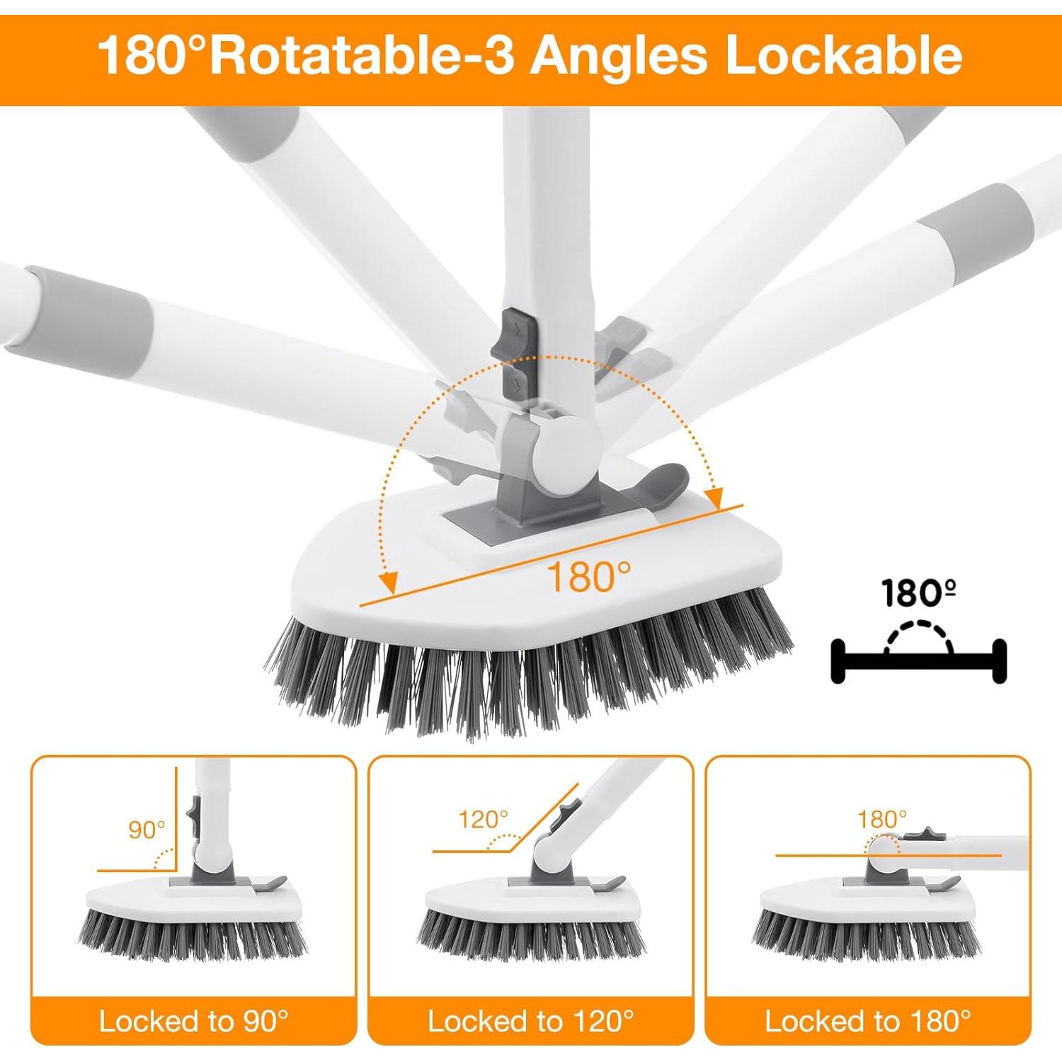 Cepillo Limpiador 4 en 1 Bestnifly para Baño y Azulejos