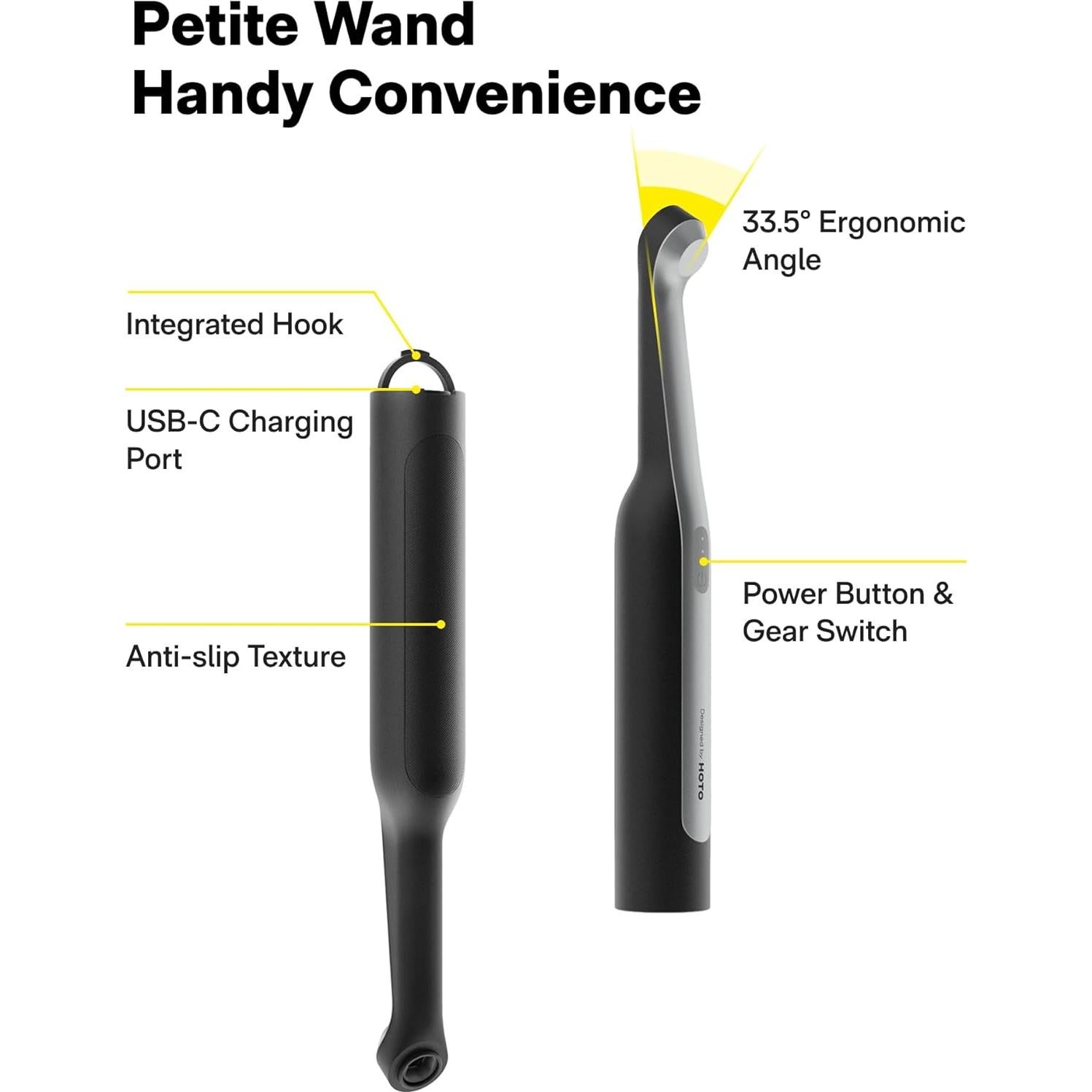 HOTO Cepillo Eléctrico de Limpieza IPX7 con 12 Cabezas