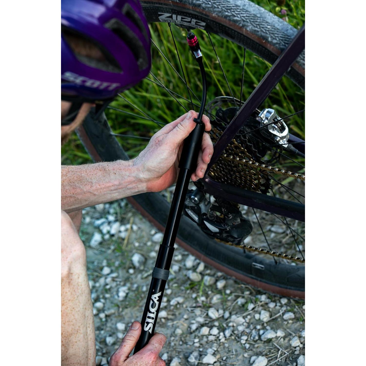 Bomba de Bicicleta Mini SILCA Gravelero 2022 - 0.14 kg, Presta/Schrader