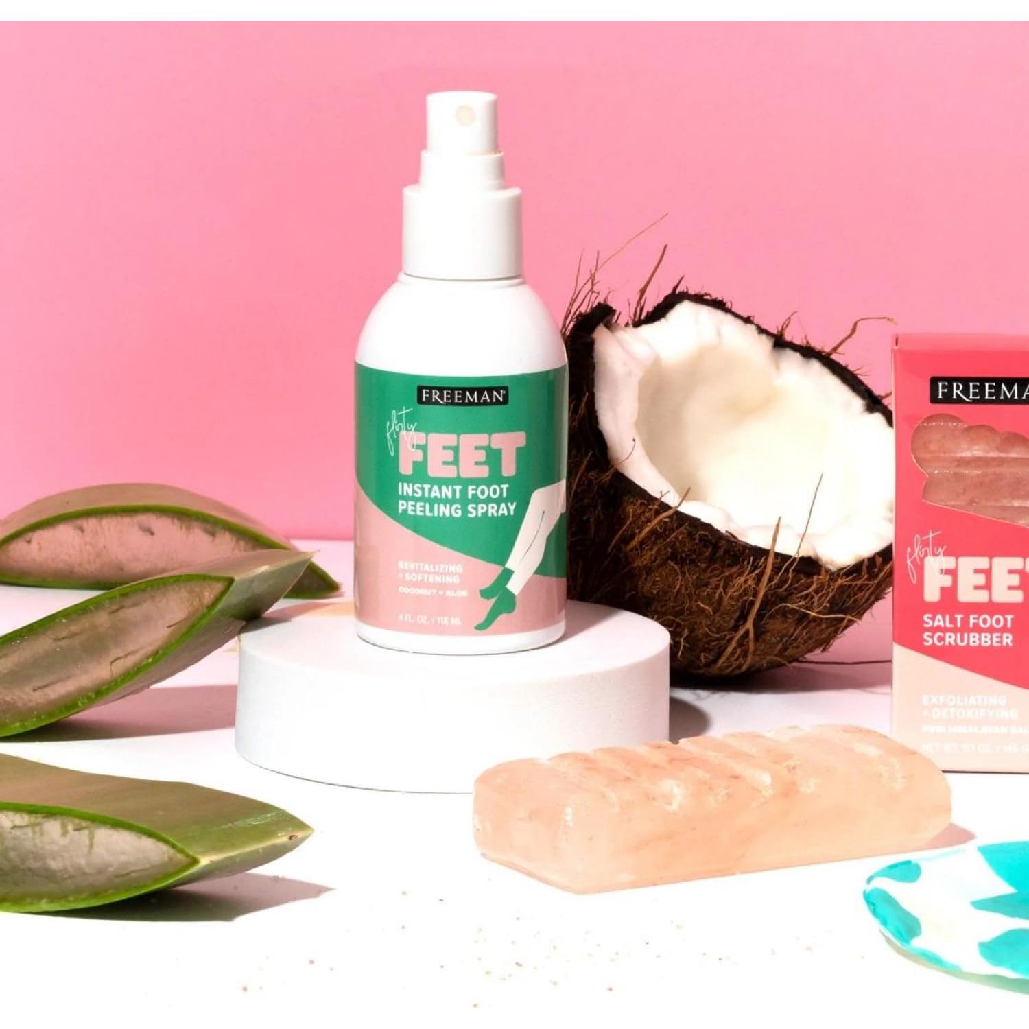 Spray Exfoliante para Pies Freeman Flirty Feet 118 ml