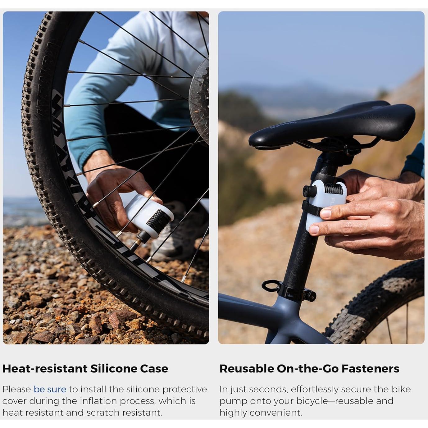 Bomba Eléctrica de Neumáticos FLEXTAILGEAR TBP350 100PSI