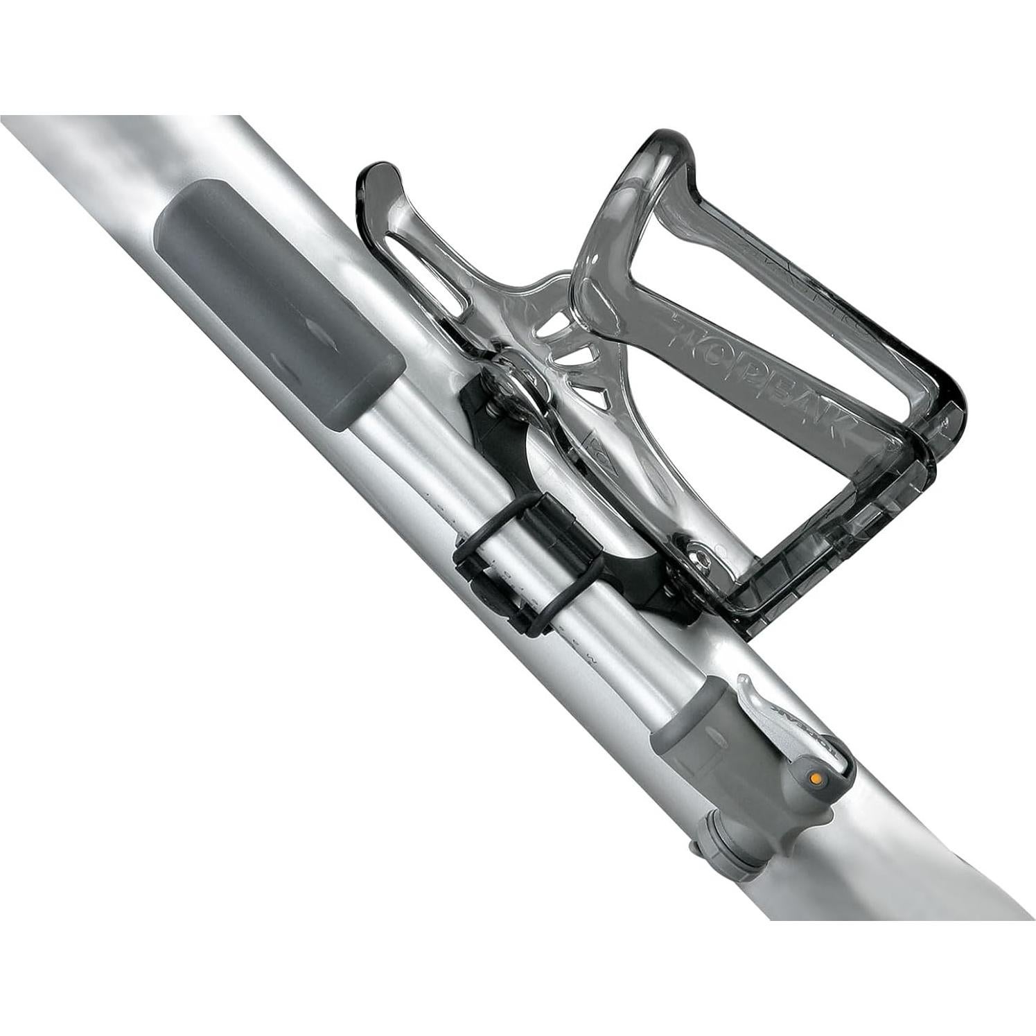 Bomba de Bicicleta Topeak Pocket Rocket 160 psi Plata/Negro