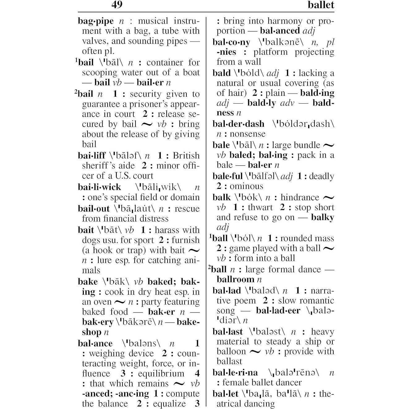 Merriam-Webster’s Concise Dictionary: Large Print Edition