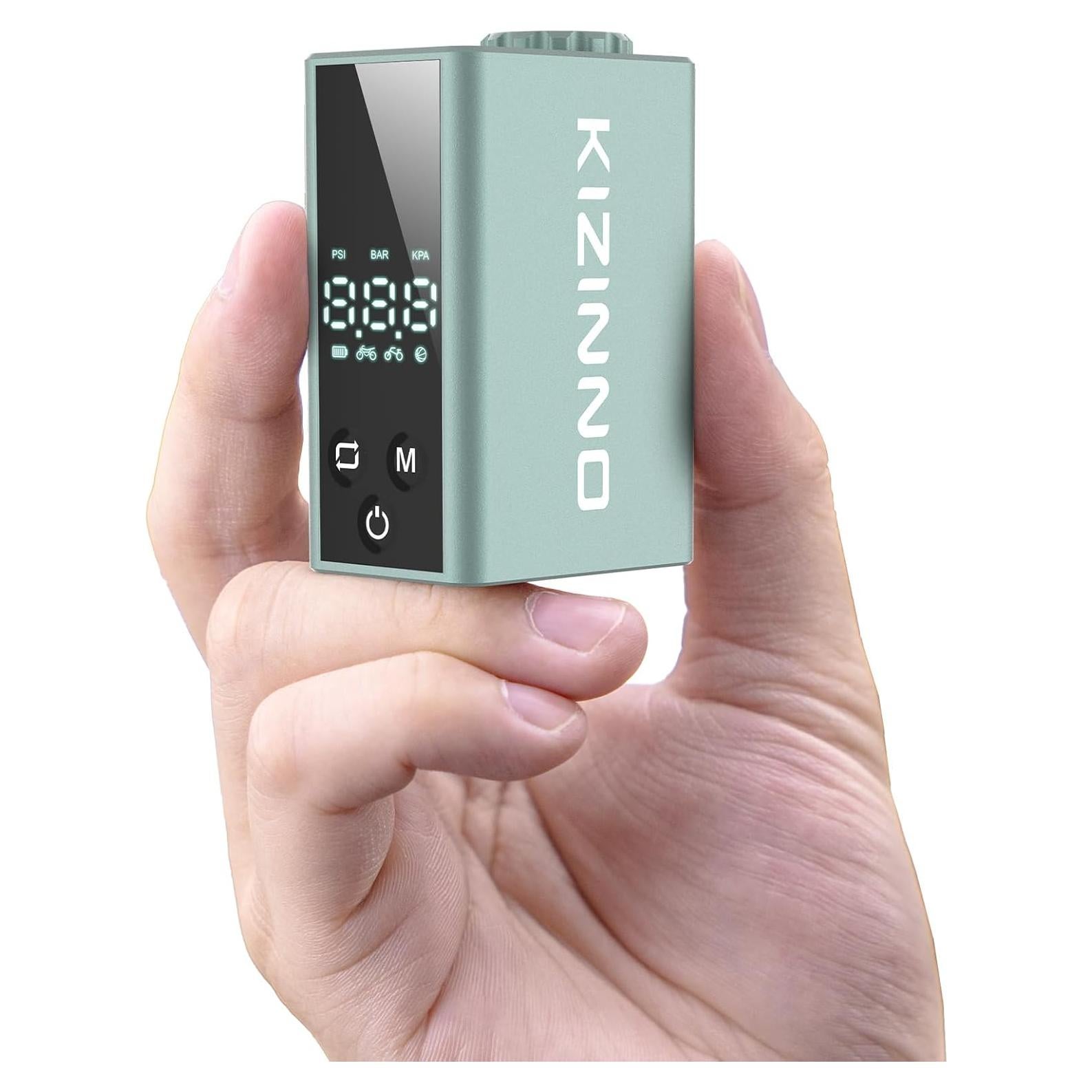 Mini bomba de bicicleta KIZINNO B7 120 PSI portátil verde