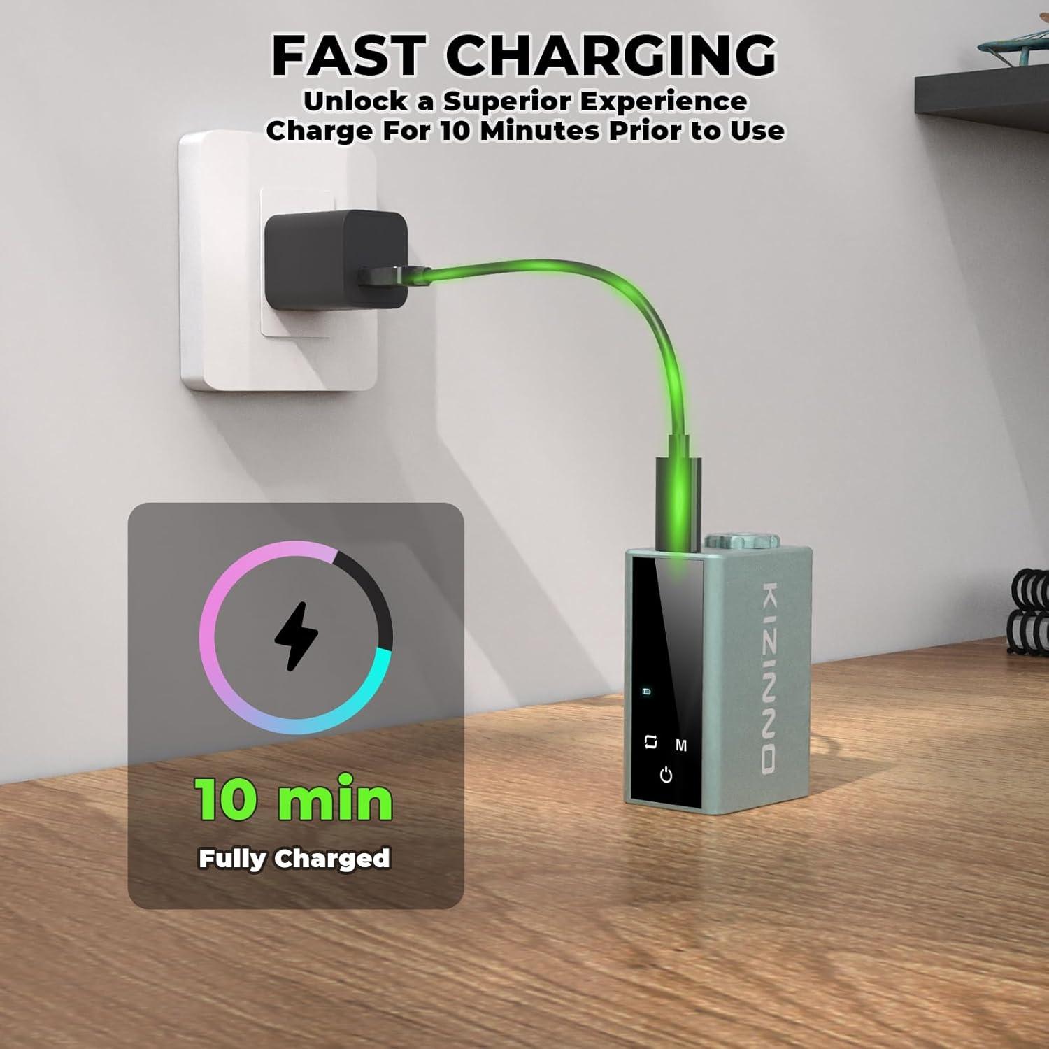 Mini bomba de bicicleta KIZINNO B7 120 PSI portátil verde