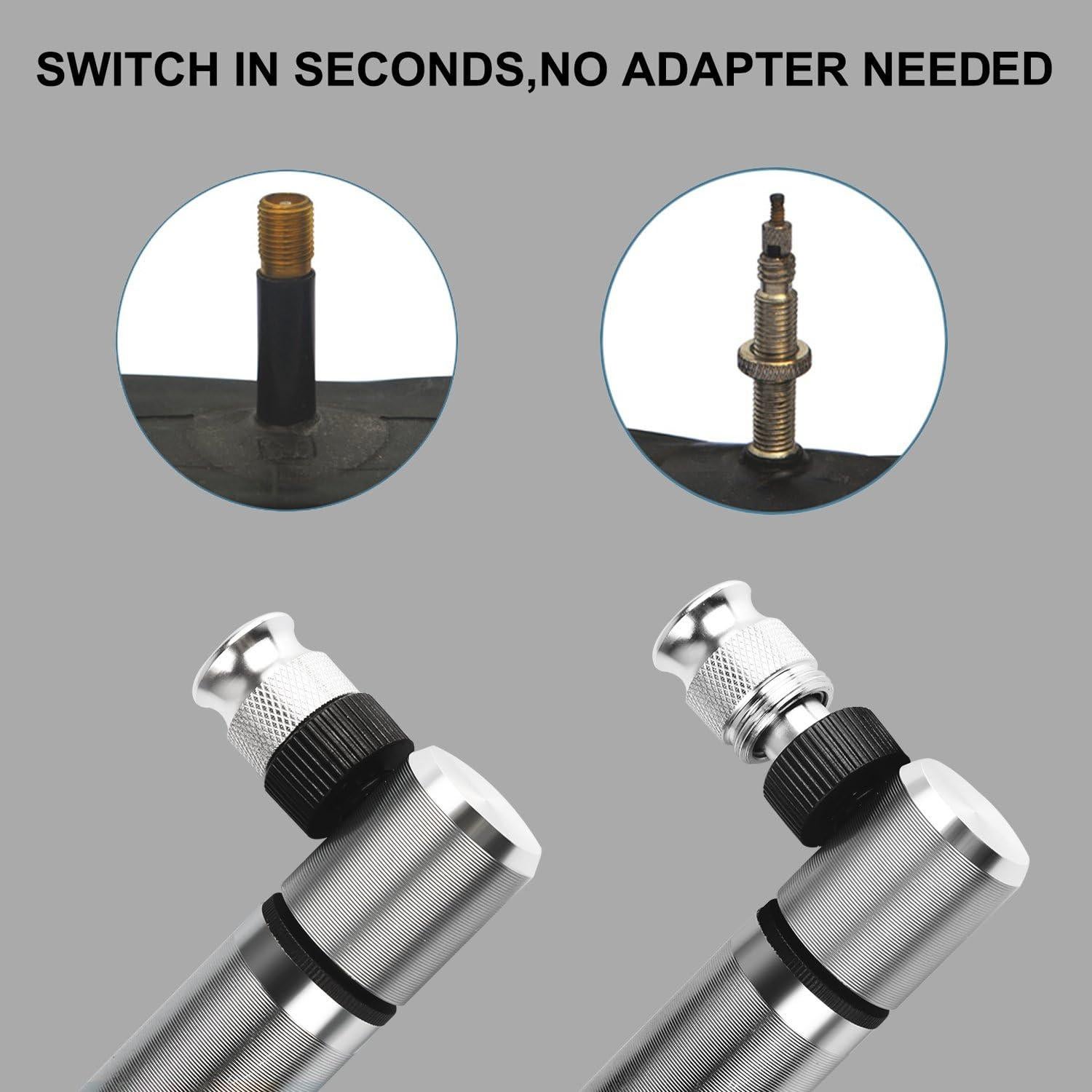 Mini Bomba de Bicicleta ICOCOPRO - 160 PSI - Ligera 82 g