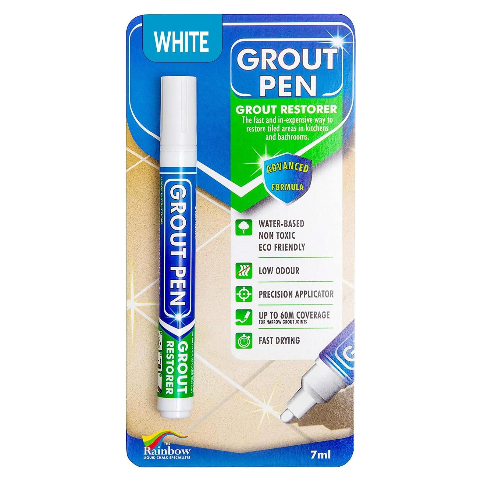 Marcador de Lechada Blanca Rainbow 5mm Impermeable 7mL