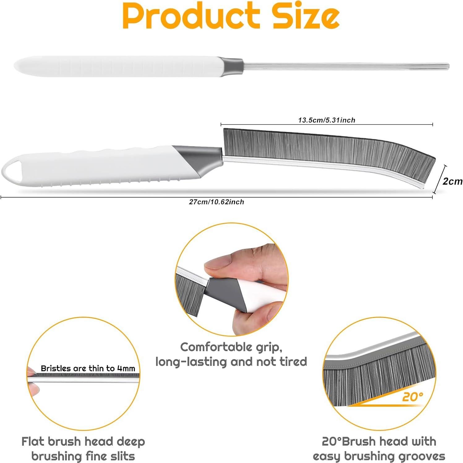 Juego de Cepillos de Limpieza SUOXU 2 Piezas para Grietas