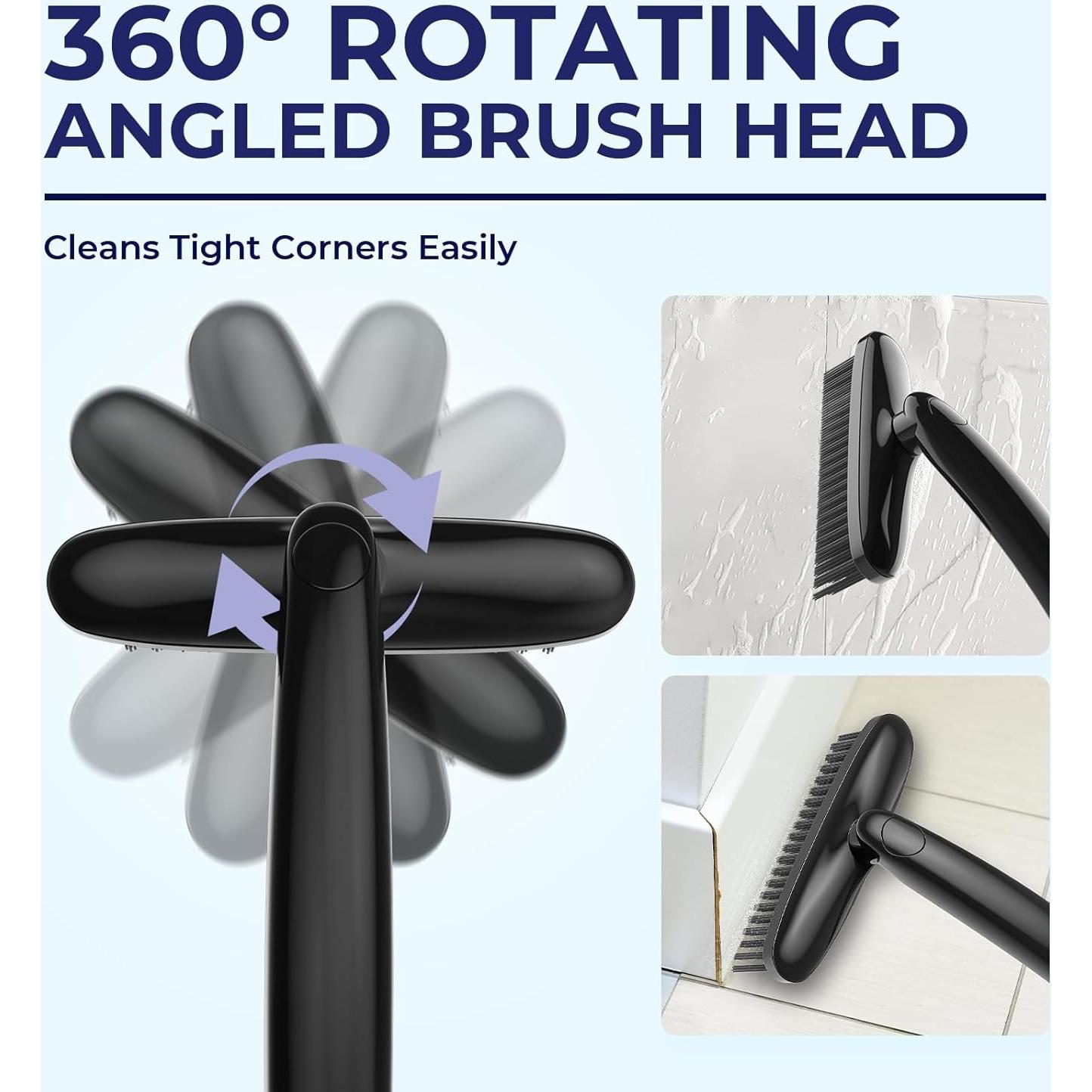 Set de Cepillos de Limpieza KMOSENIA 2PCS - Ranuras y Esquinas