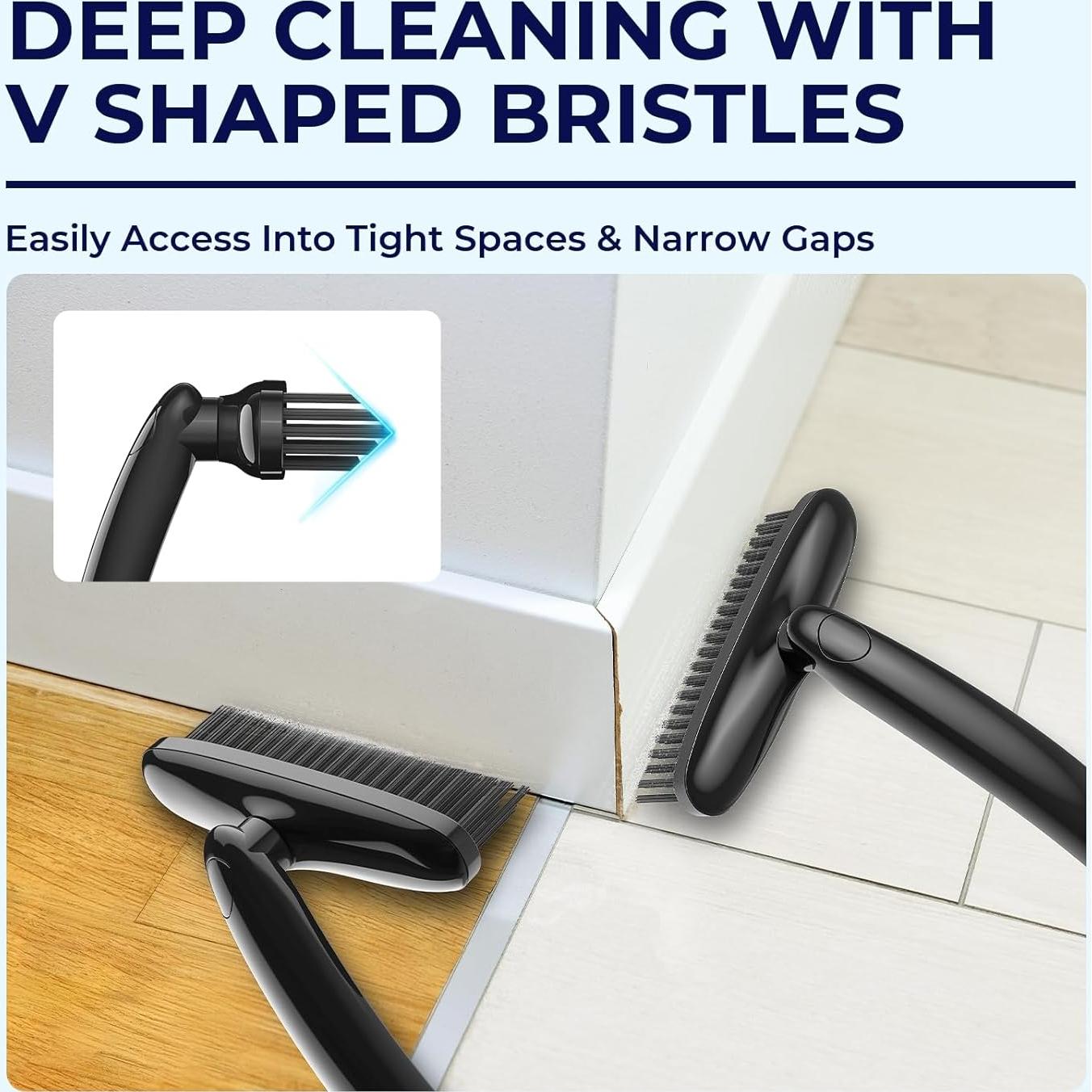 Set de Cepillos de Limpieza KMOSENIA 2PCS - Ranuras y Esquinas