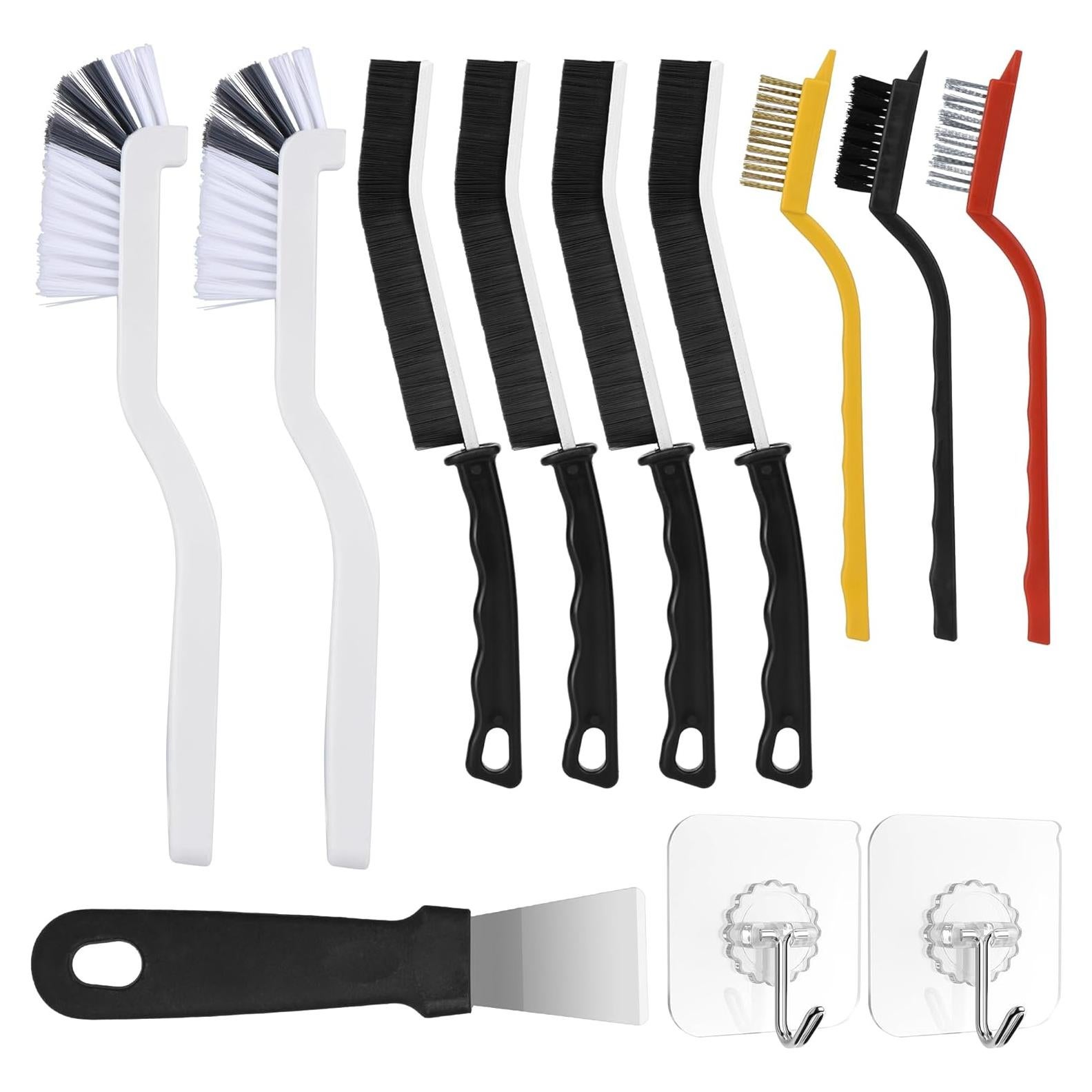 Juego de 12 Cepillos de Limpieza Harkta - Multiusos para Hogar