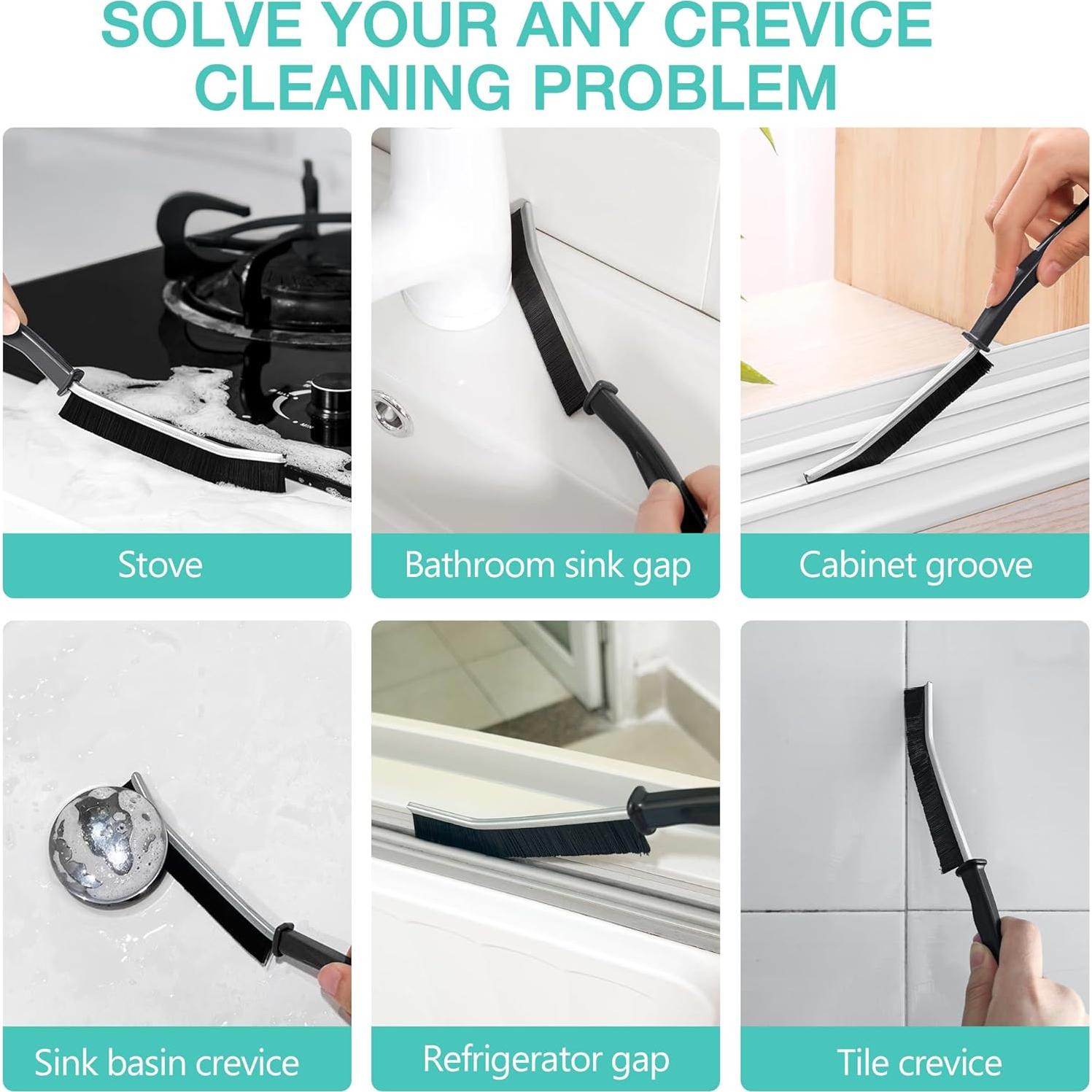 Juego de 12 Cepillos de Limpieza Harkta - Multiusos para Hogar