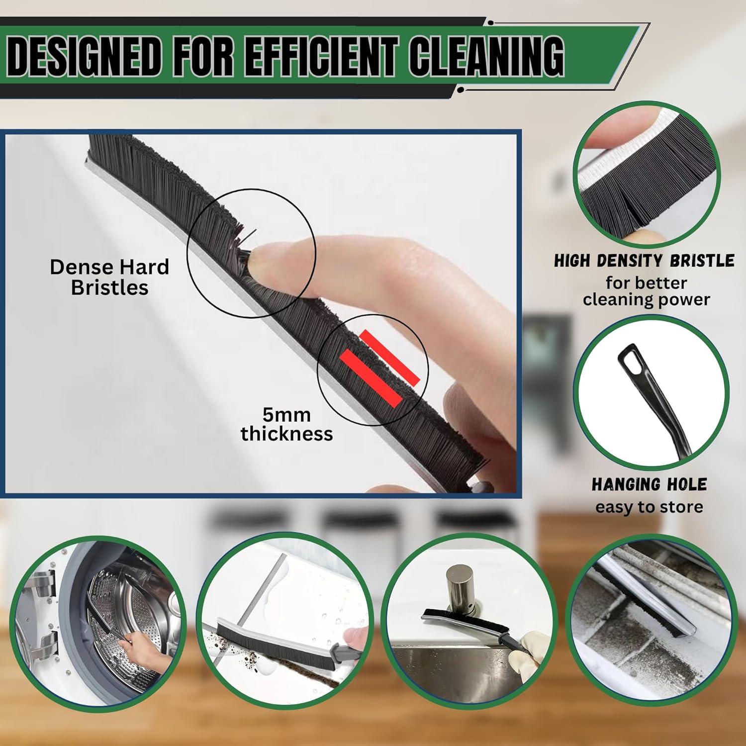 Juego de 13 Cepillos de Limpieza RNZO para Ranuras y Esquinas