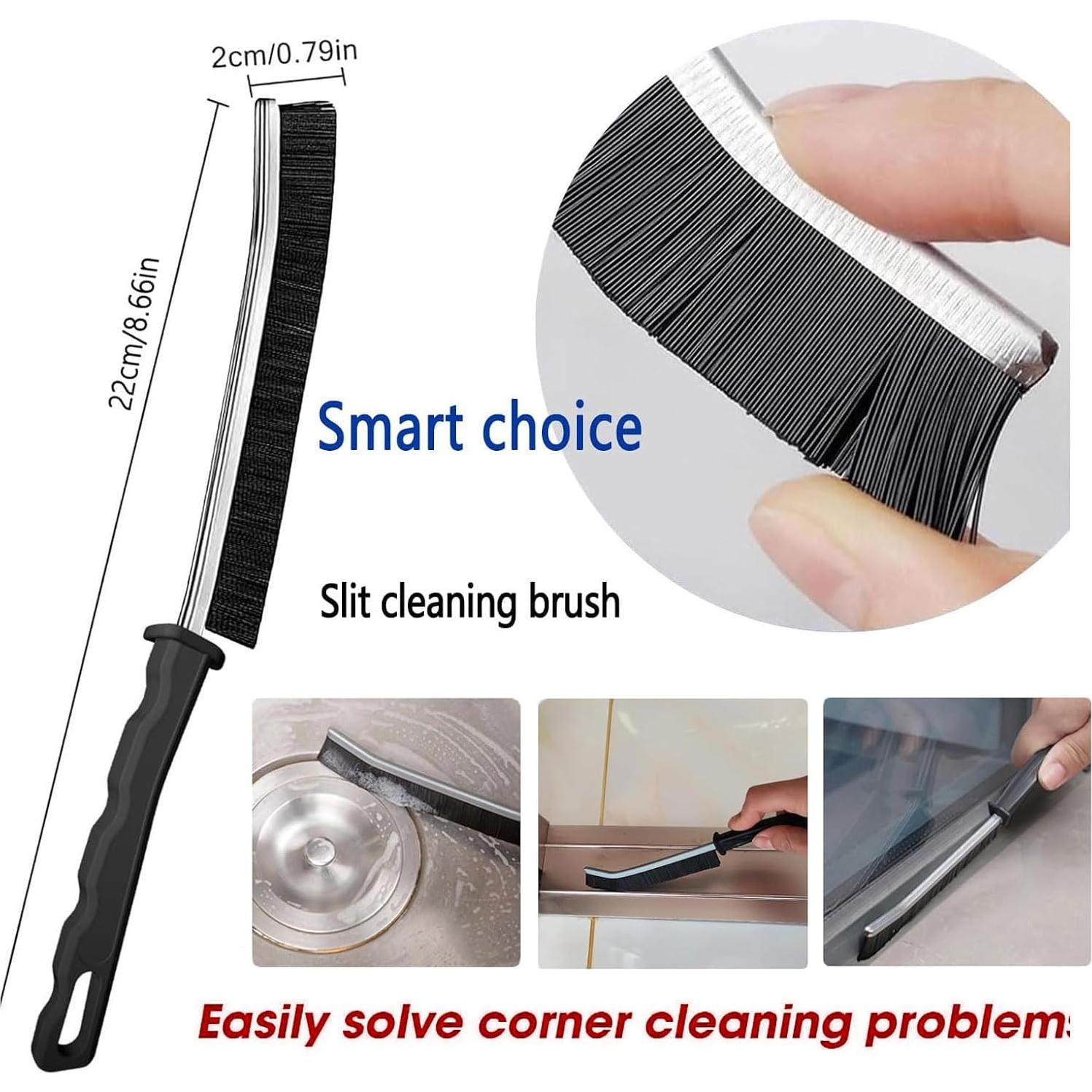 Cepillo de Limpieza de Ranuras LLQ - Paquete de 6 Unidades