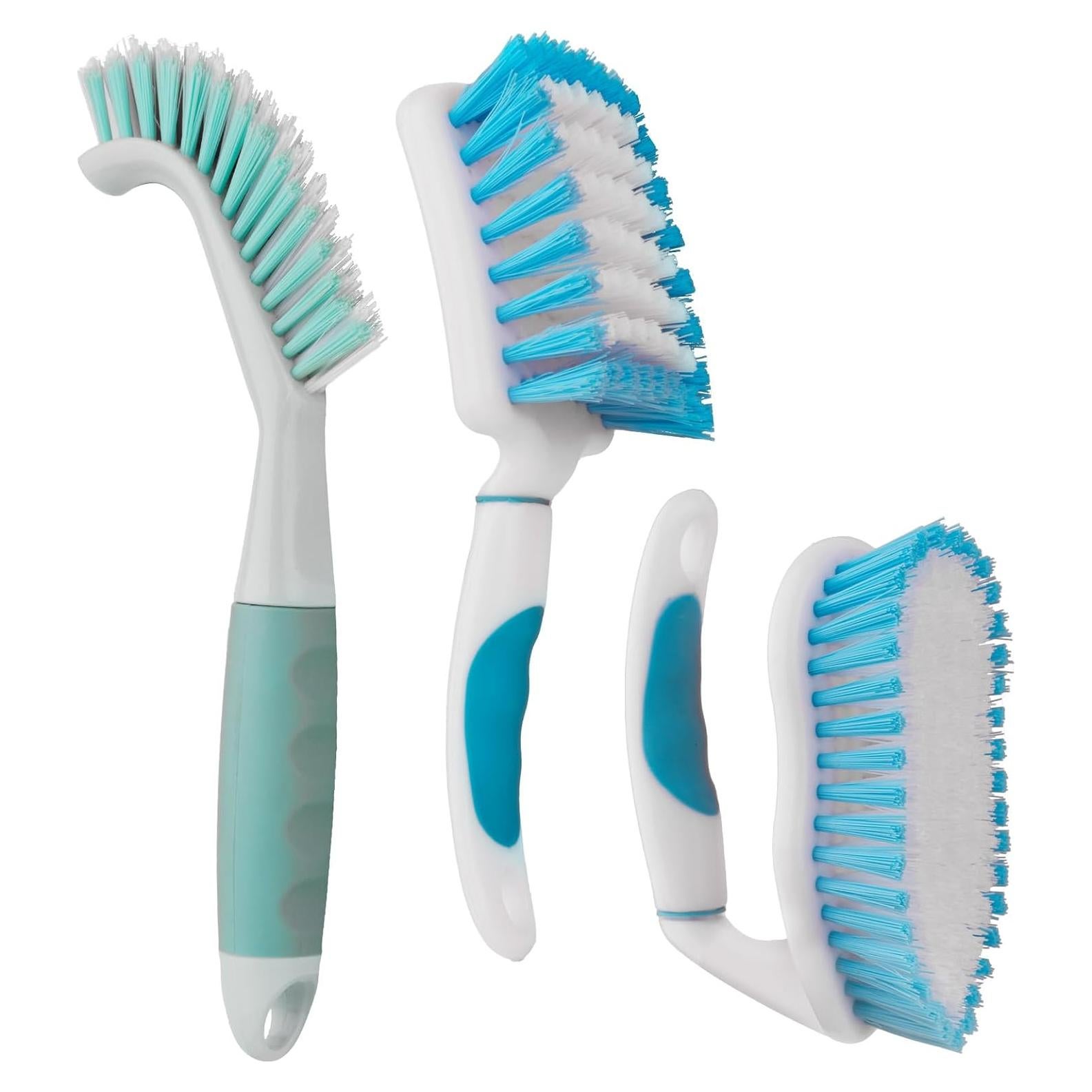 Juego de 3 Cepillos de Fregar FAMILIA DE CEPILLOS - Multiusos