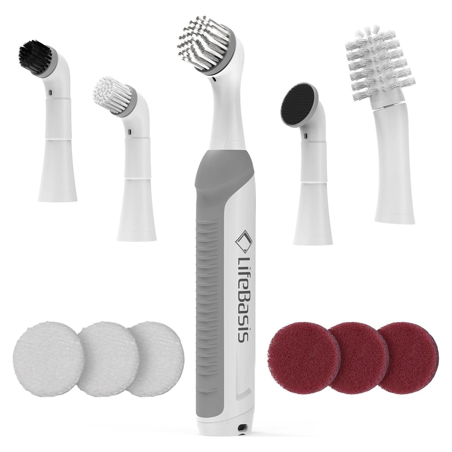 Cepillo de limpieza eléctrico LifeBasis recargable IPX7