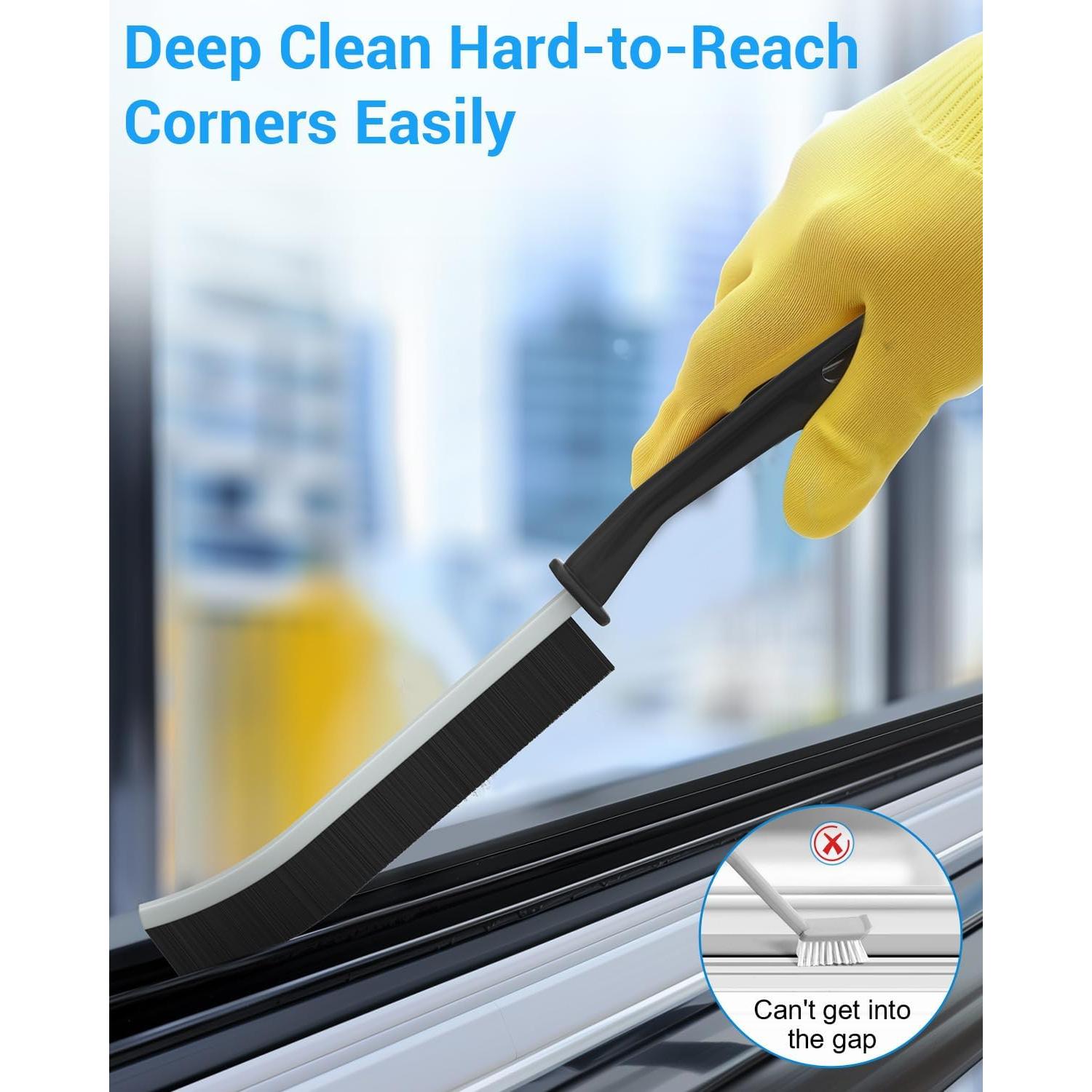 Juego de Cepillos de Limpieza de Ranuras WINONLY - 6 Unidades